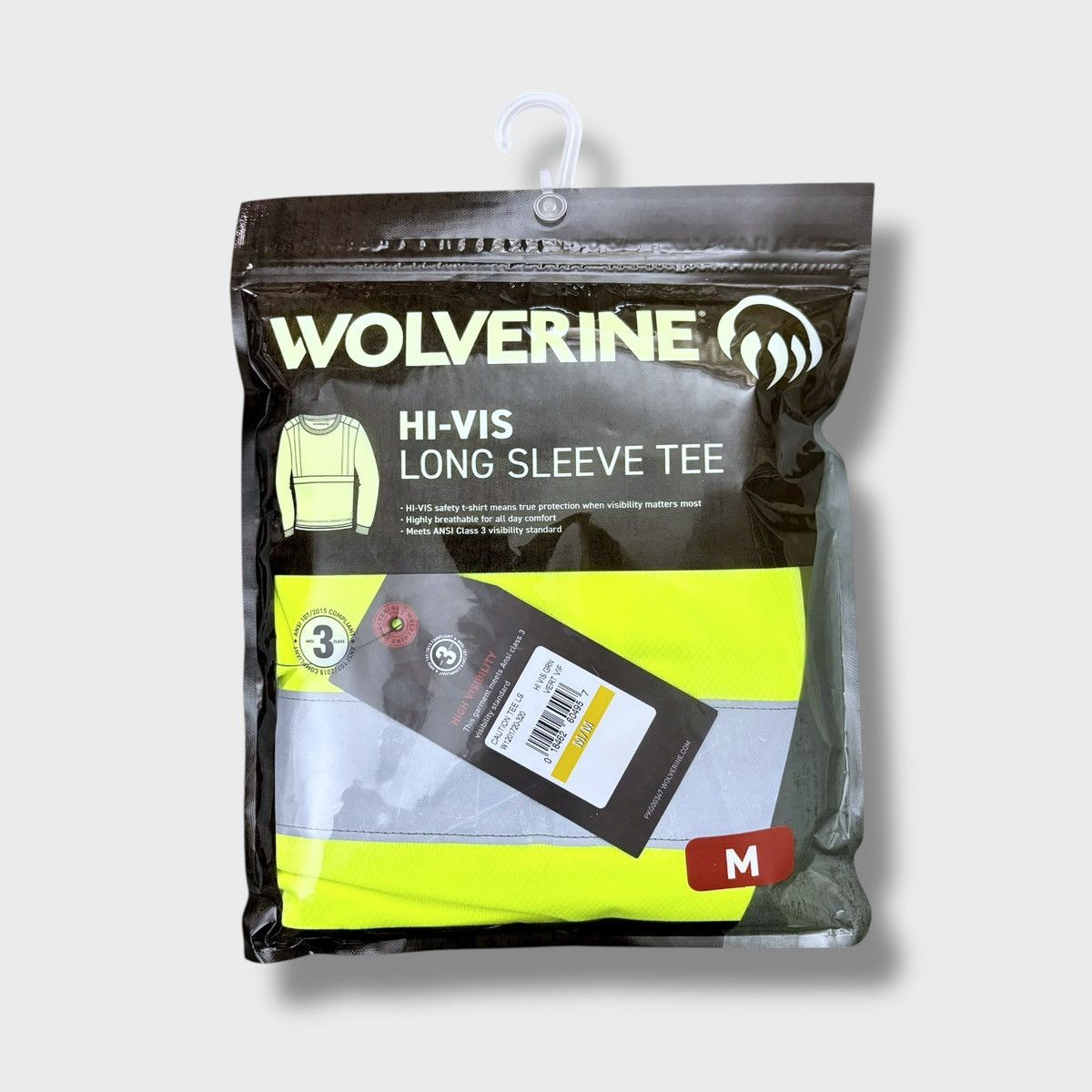 Wolverine Wolverine Men’s Neon Yellow High Visibility T-Shirt Sz M Size US M / EU 48-50 / 2 - 4 Thumbnail