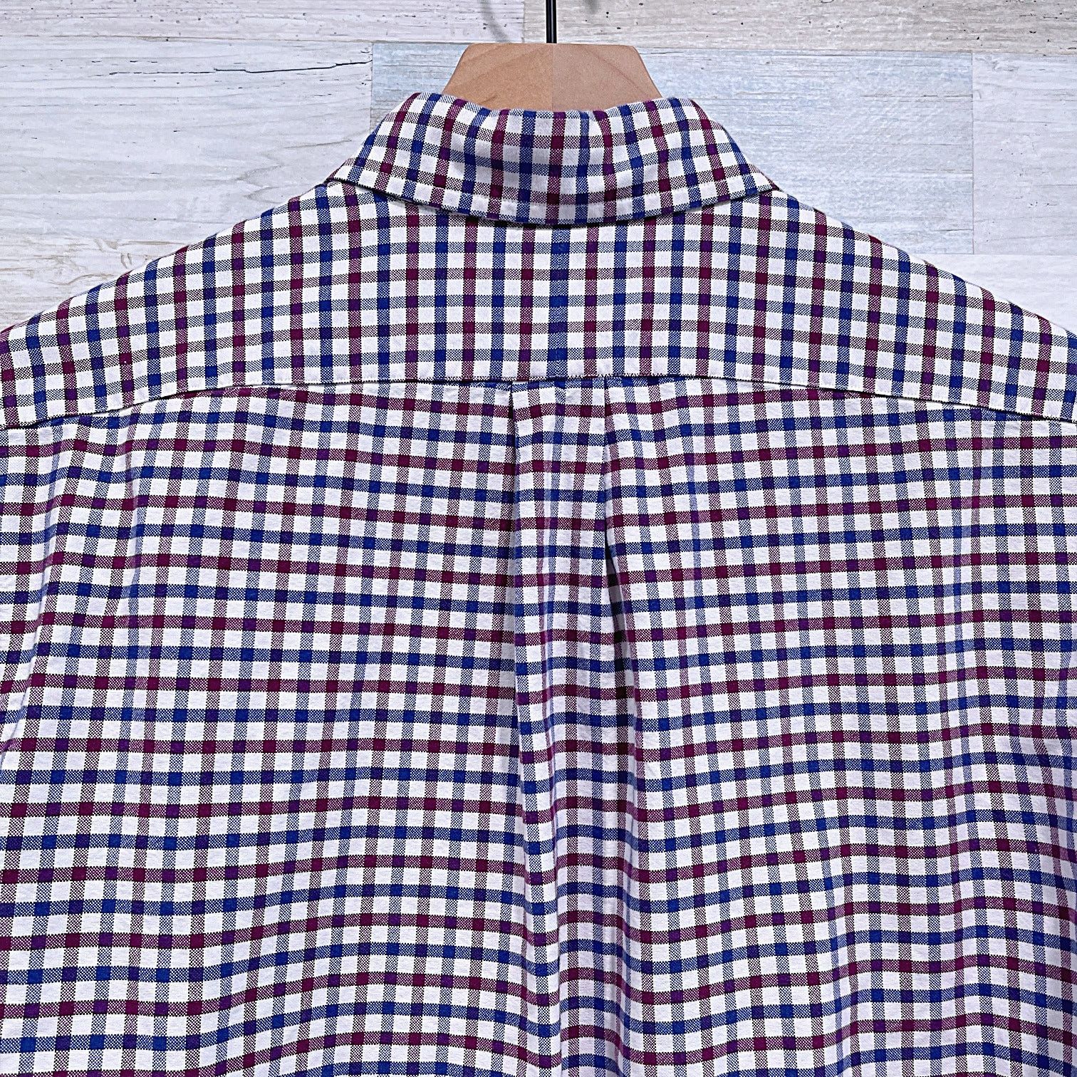 Ralph Lauren Ralph Lauren Gingham Check Oxford Shirt Blue Red Mens M Size US M / EU 48-50 / 2 - 4 Thumbnail