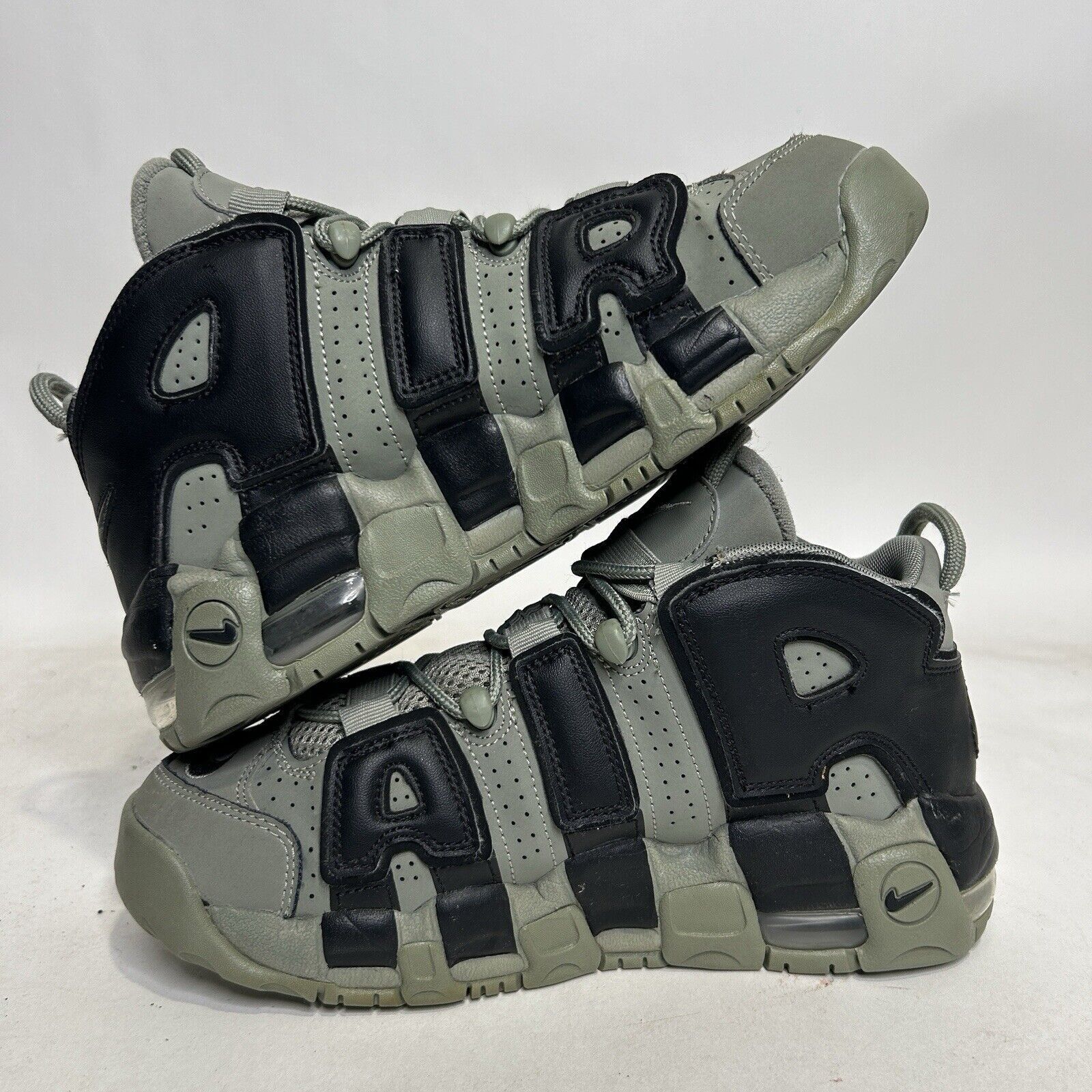 Nike Nike Shoes Air More Uptempo GS “Dark Stucco” 2024 Size US 7.5 / IT 37.5 - 3 Thumbnail