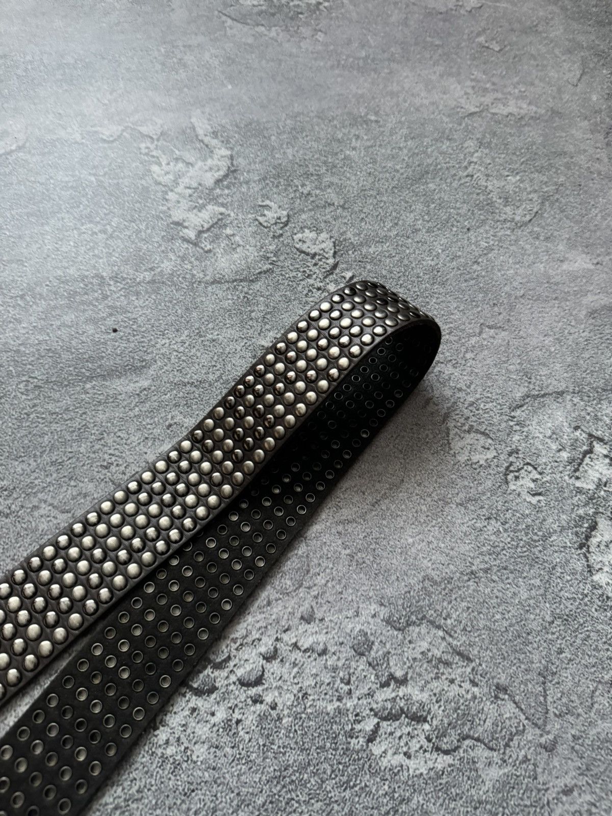 Japanese Brand × Vintage Cowboys Belt 98cm real leather belt rhinestones vintage 90s Size ONE SIZE - 7 Thumbnail