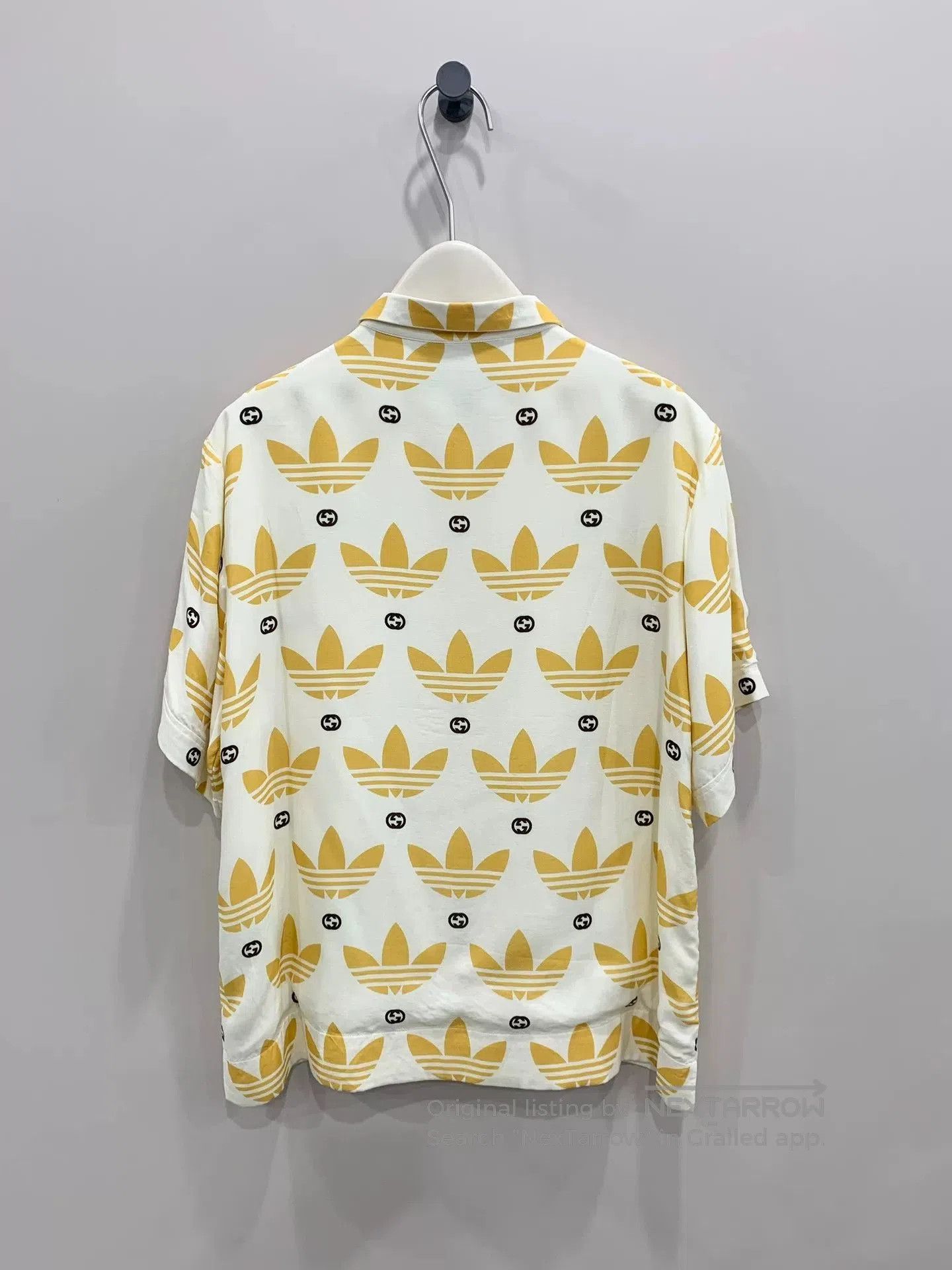 Gucci Gucci Adidas Collaboration Silk Shirt. Size US M / EU 48-50 / 2 - 2 Thumbnail