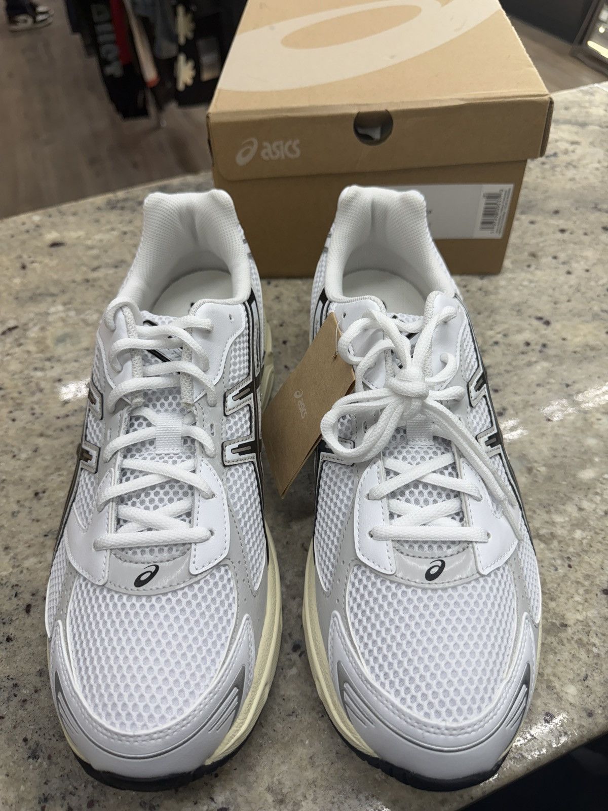 Asics Gel-1130s White/cloud Grey Size US 12 / EU 45 - 3 Thumbnail