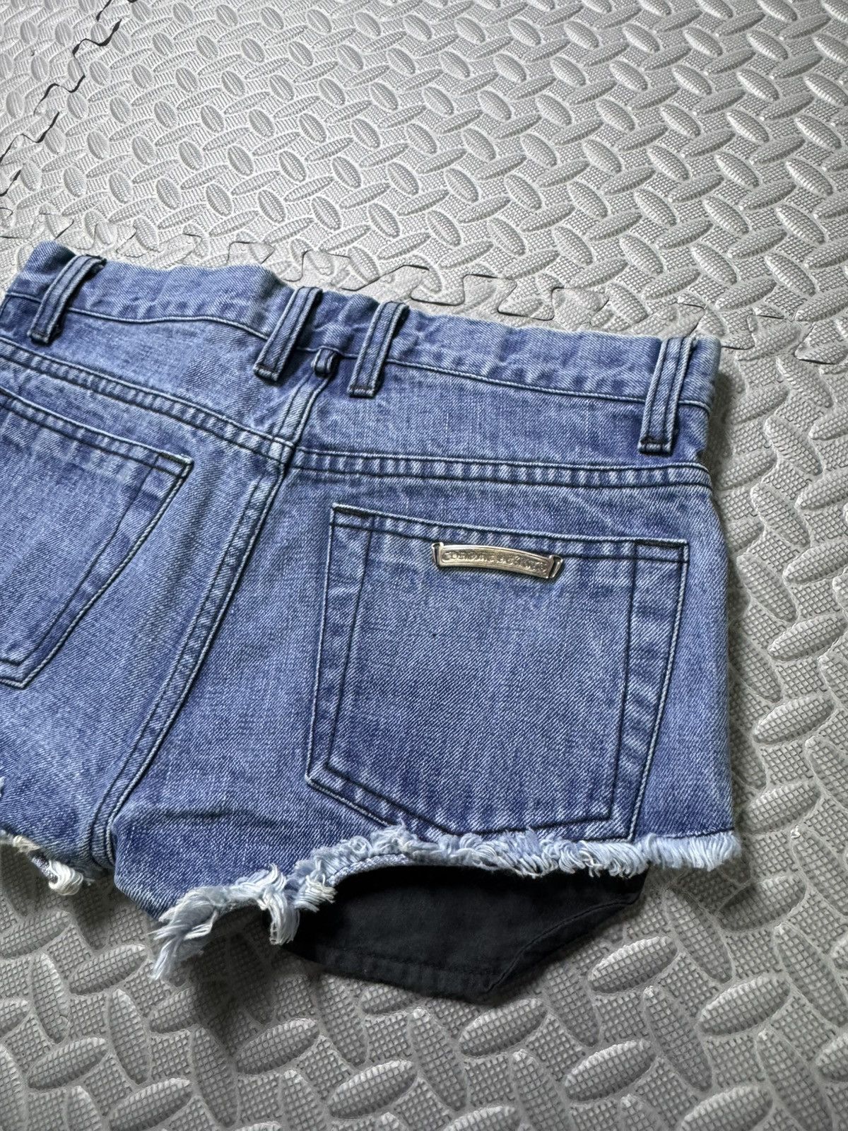 Chrome Hearts Chrome Hearts - Denim Sexy Shorts Custom Order Size 26" / US 2 / IT 38 - 7 Thumbnail
