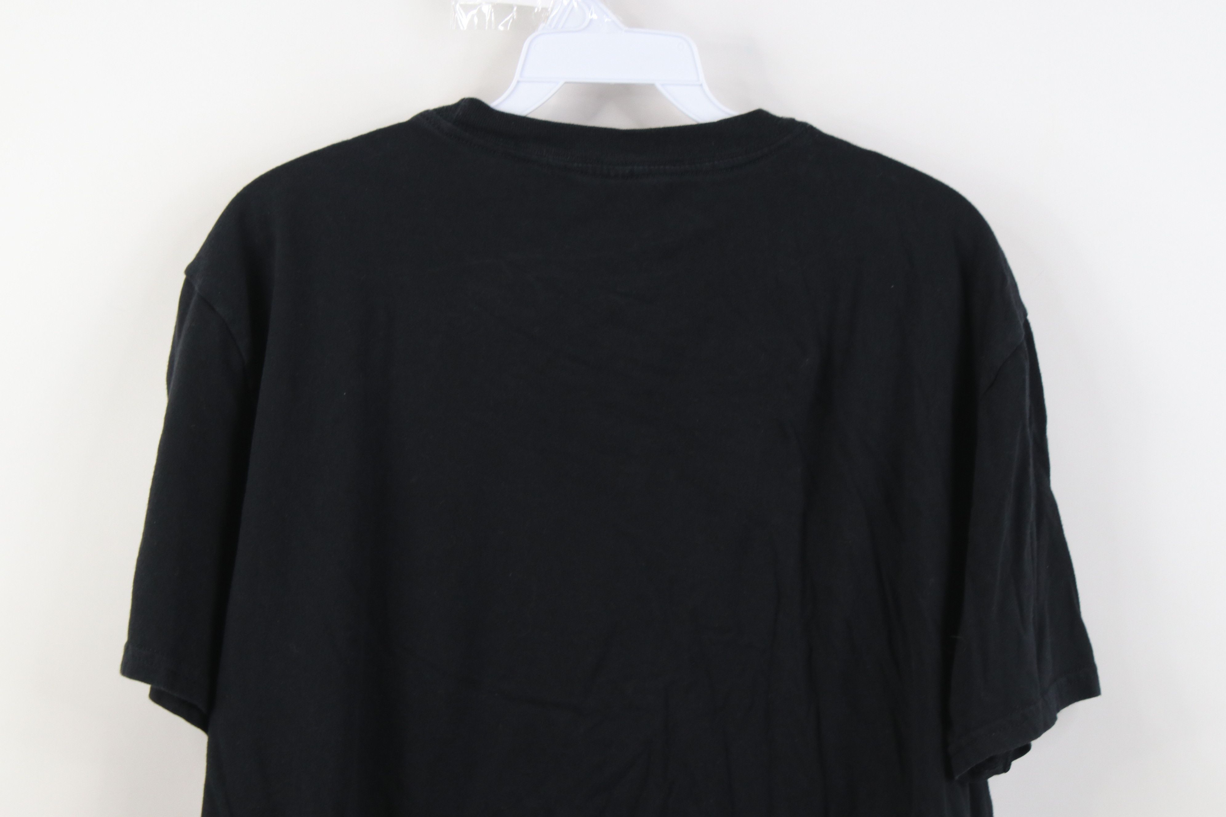 Vintage Vintage Y2K Marvel Comics Skull Camouflage T-Shirt Black Size US L / EU 52-54 / 3 - 13 Thumbnail
