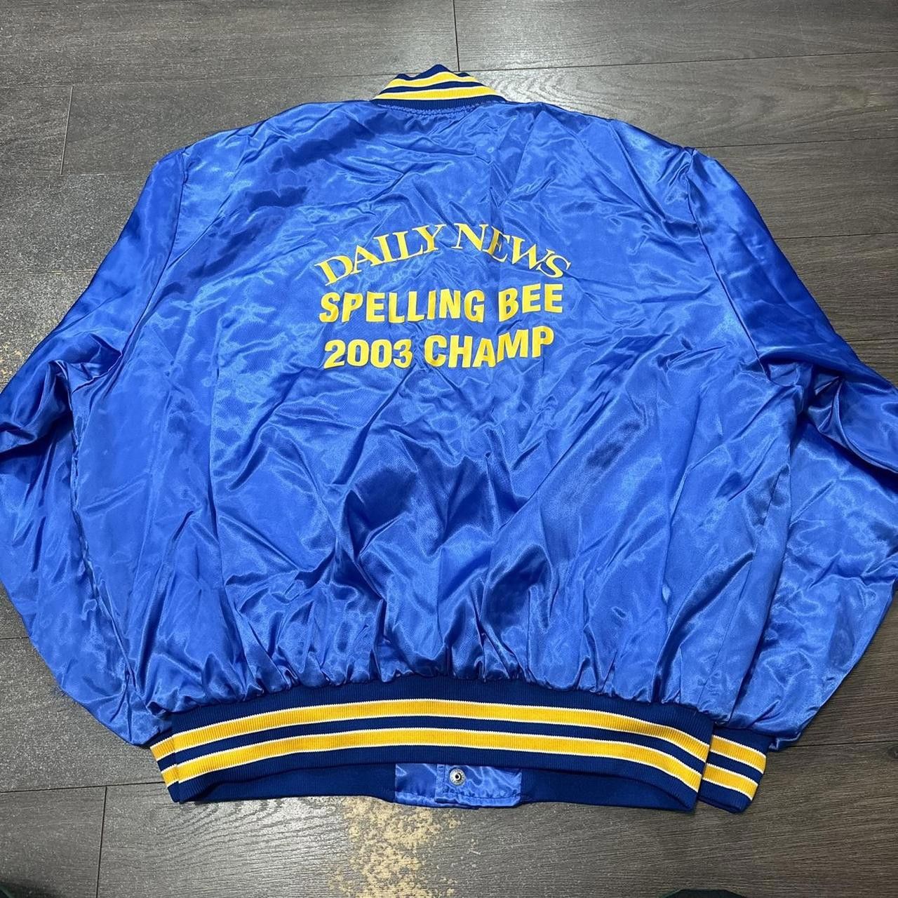 Designer vintage daily news New Yorks spelling bee champ jacket 03 XL Size US XL / EU 56 / 4 - 5 Thumbnail