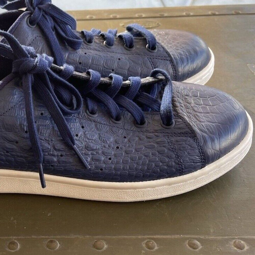 Adidas × Leather × Vintage Adidas Men's Animal Print Shoes Stan Smith AQ2730 Sz 11.5 Size US 11.5 / EU 44-45 - 6 Thumbnail