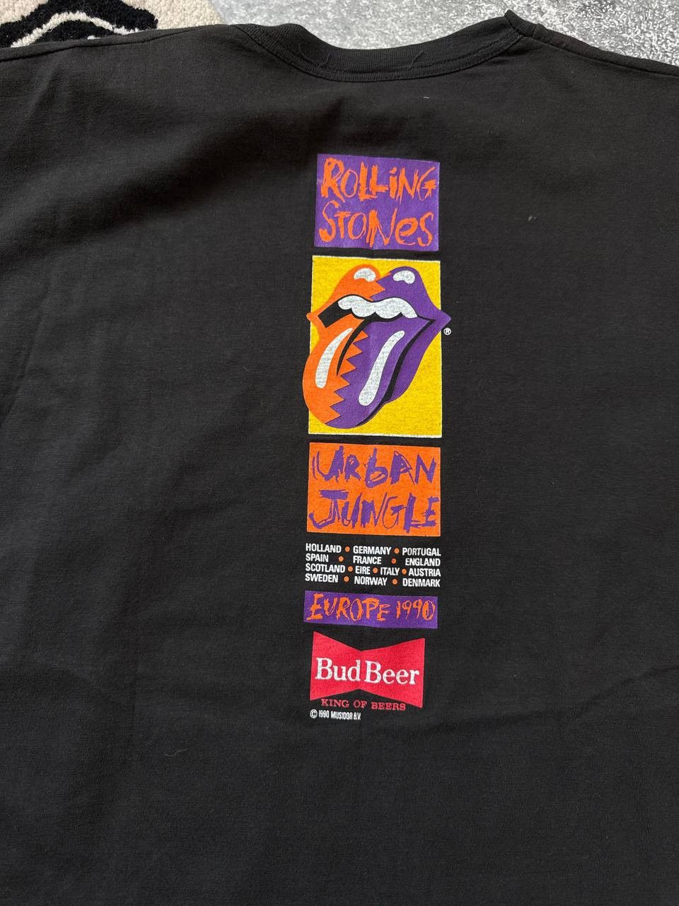 The Rolling Stones The Rolling Stones Urban Jungle Europe Tour 1990 Size US XL / EU 56 / 4 - 10 Thumbnail