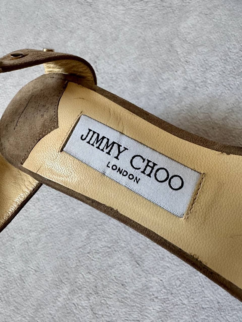 Jimmy Choo Jimmy Choo Studded Suede Block Heel Sandals Size 38 Size US 8 / IT 38 - 7 Thumbnail