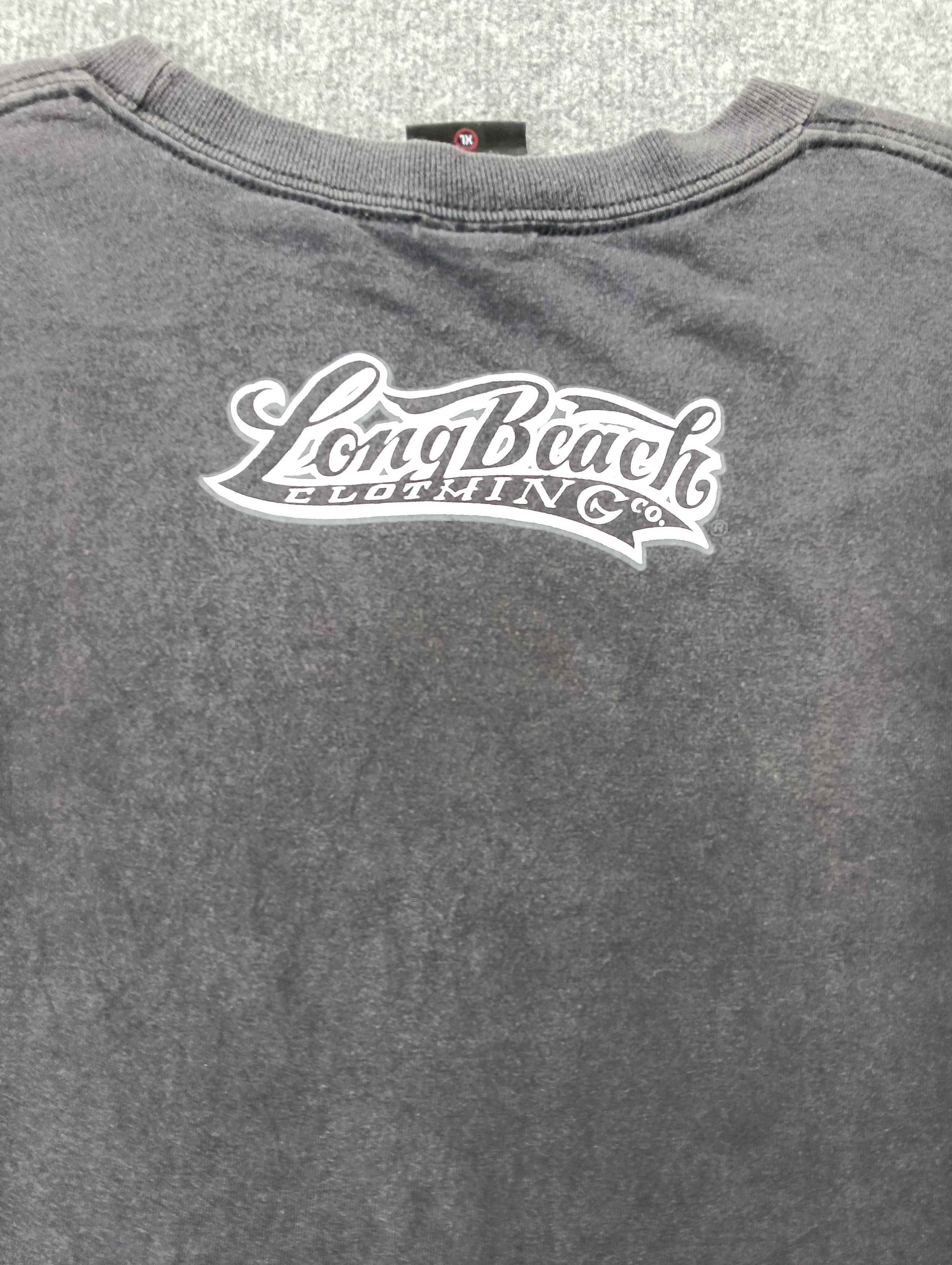Rap Tees × Vintage Long Beach California faded Tshirt. Size US XL / EU 56 / 4 - 7 Thumbnail