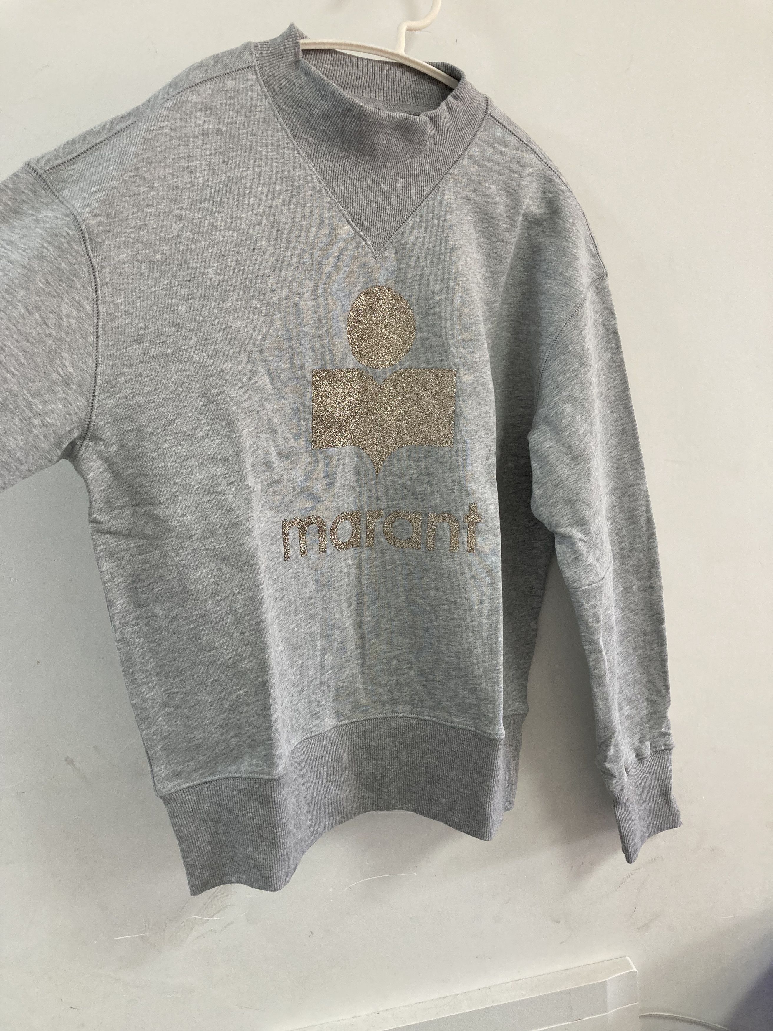 Isabel Marant Isabel Marant Étoile Moby Heathered Glitter Sweatshirt Size M / US 6-8 / IT 42-44 - 3 Thumbnail