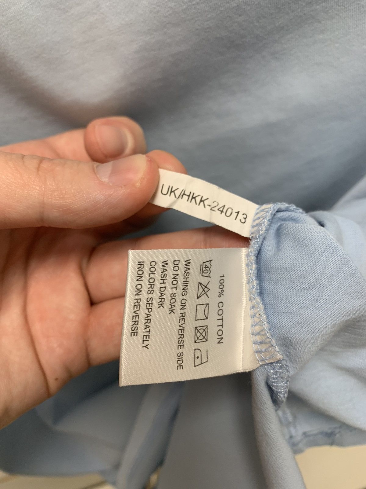 Yves Saint Laurent Yves Saint Laurent YSL blue t-shirt 2xl xxl Size US XXL / EU 58 / 5 - 6 Thumbnail