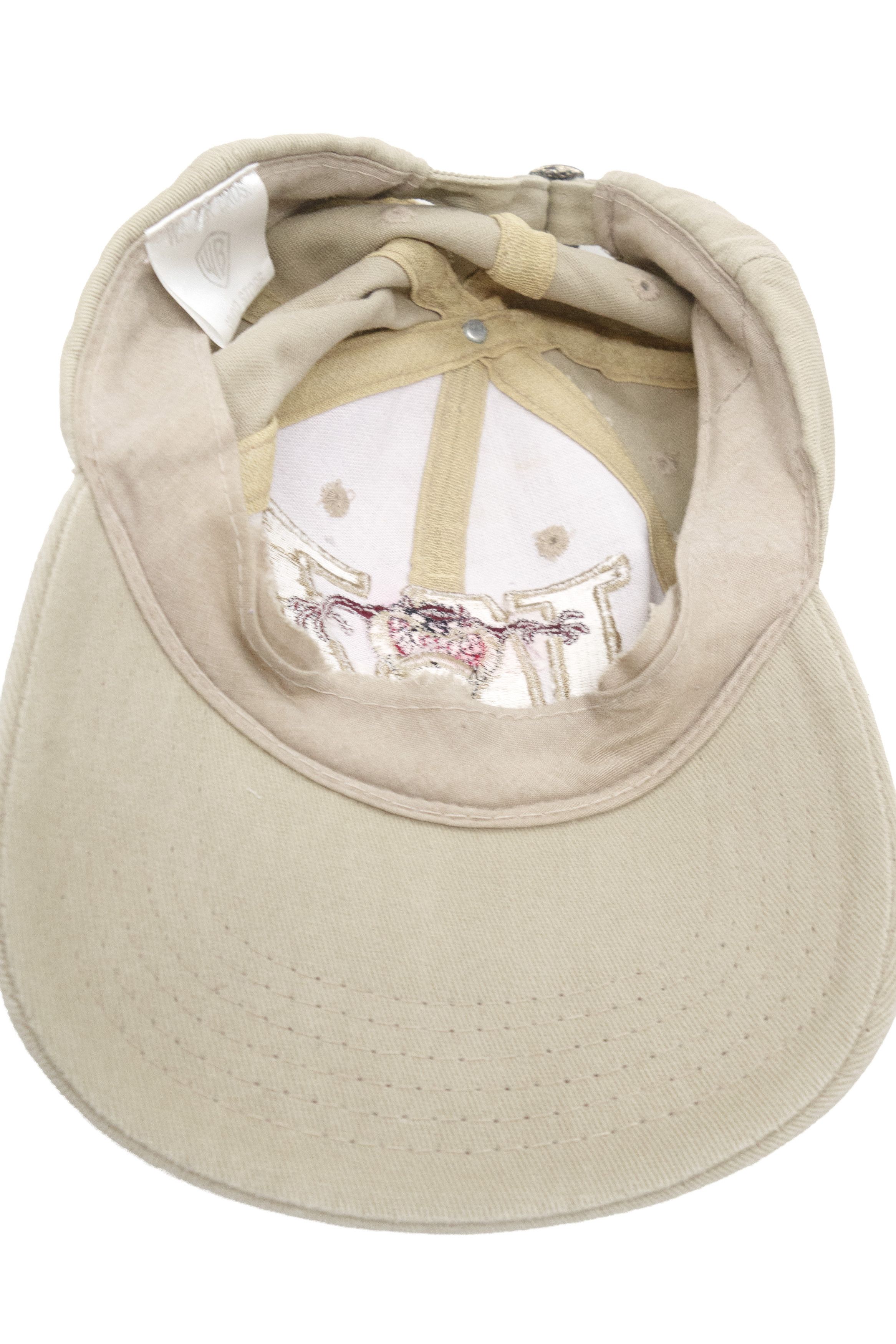 Warner Bros 90s Taz Looney Tunes Logo Cap 1998 Vintage Size ONE SIZE - 6 Thumbnail