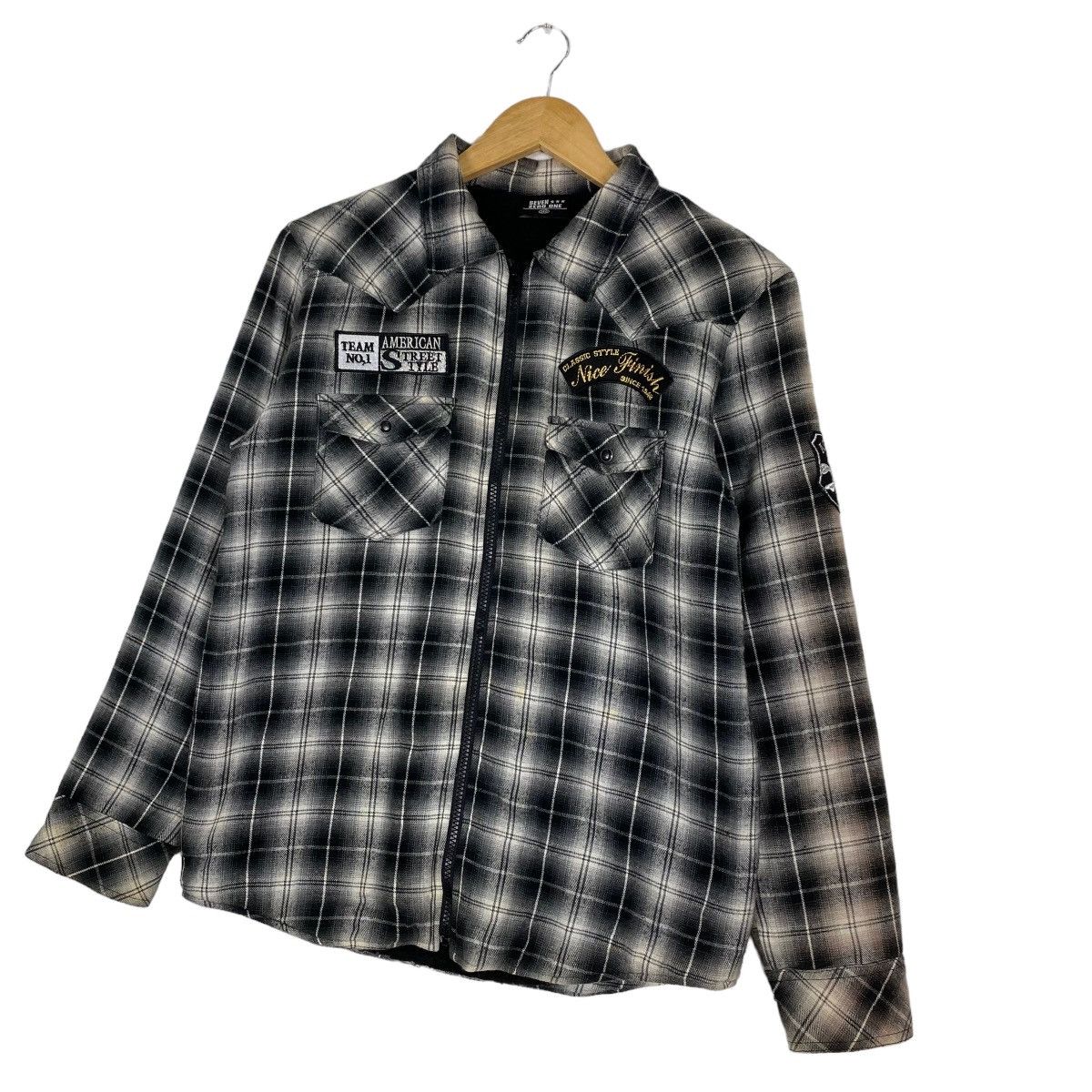 If Six Was Nine Seven Zero One Big Logo Zipper Jacket Size US M / EU 48-50 / 2 - 4 Thumbnail