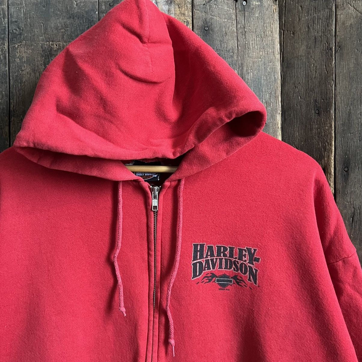 Vintage Harley Davidson Big Logo Hoodie