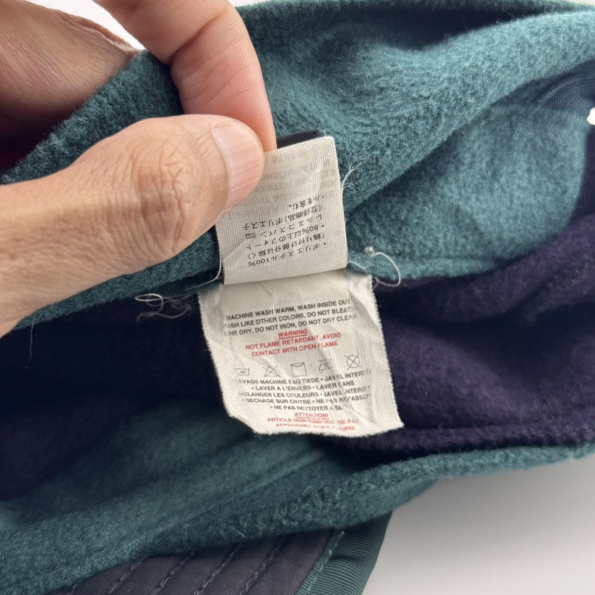 Patagonia Vintage 1990s Patagonia Synchilla Duckbill Fleece Ear Flaps Size ONE SIZE - 6 Thumbnail