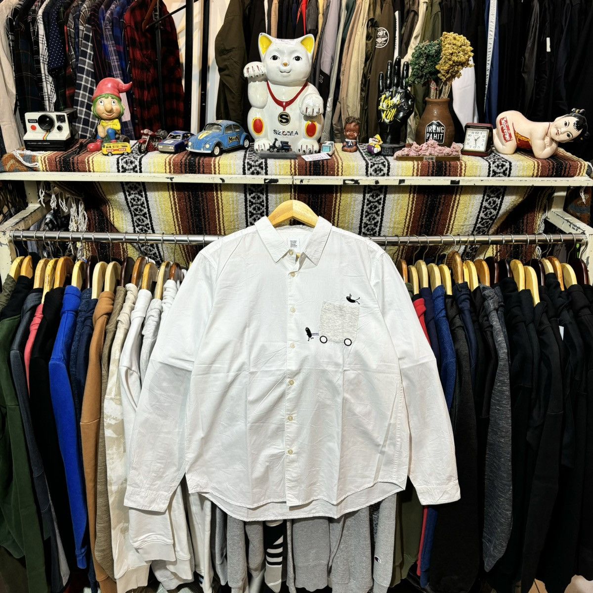 Designer × If Six Was Nine × Japanese Brand Rare Design Tshirts Graniph LS Shirt Size US L / EU 52-54 / 3 - 3 Thumbnail