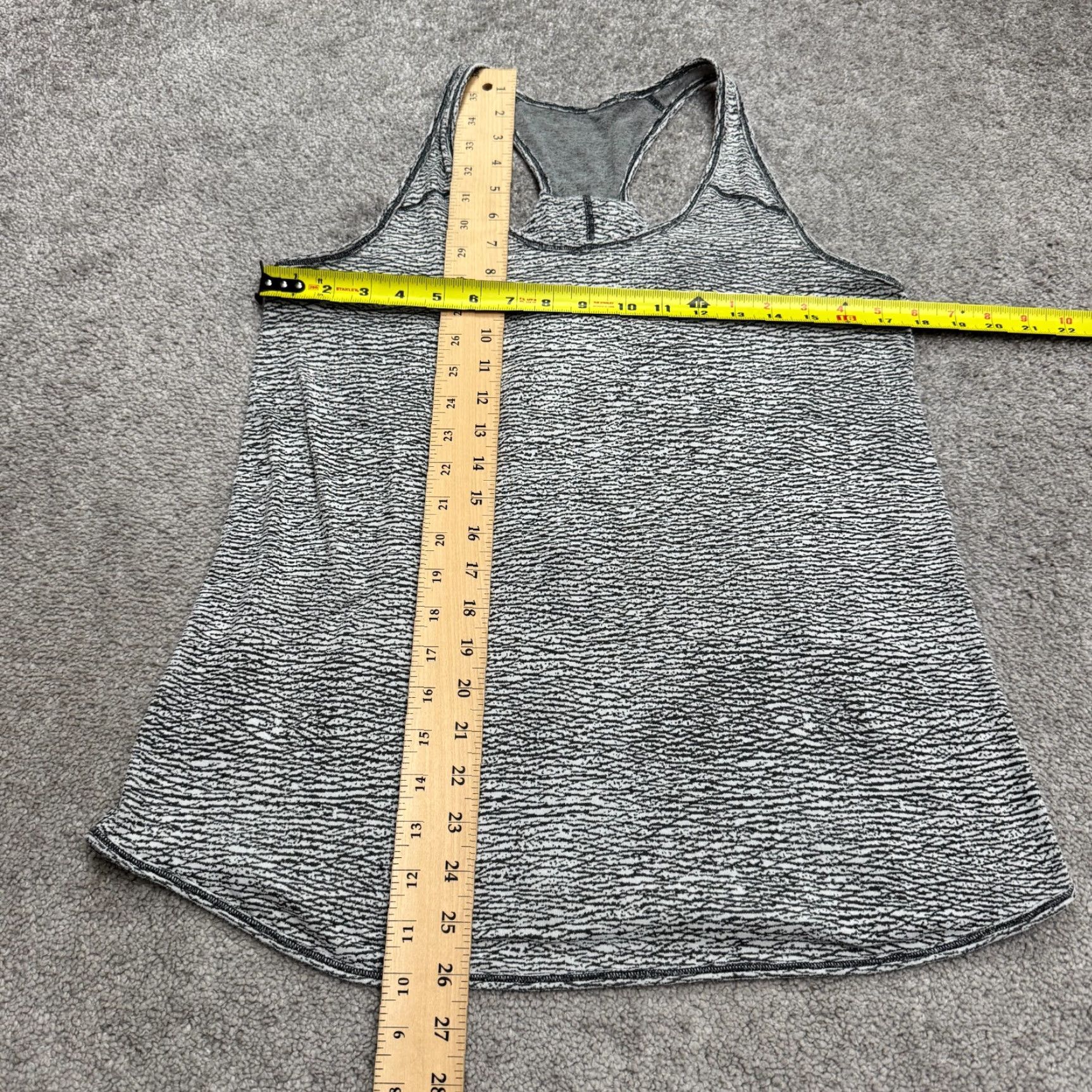 Lululemon Lululemon Wild Tank Shirt Women 6 Gray Racerback Halter Draped Activewear Gym Yoga Ladies Size 6 Gray Athletic Womens Size M / US 6-8 / IT 42-44 - 7 Thumbnail