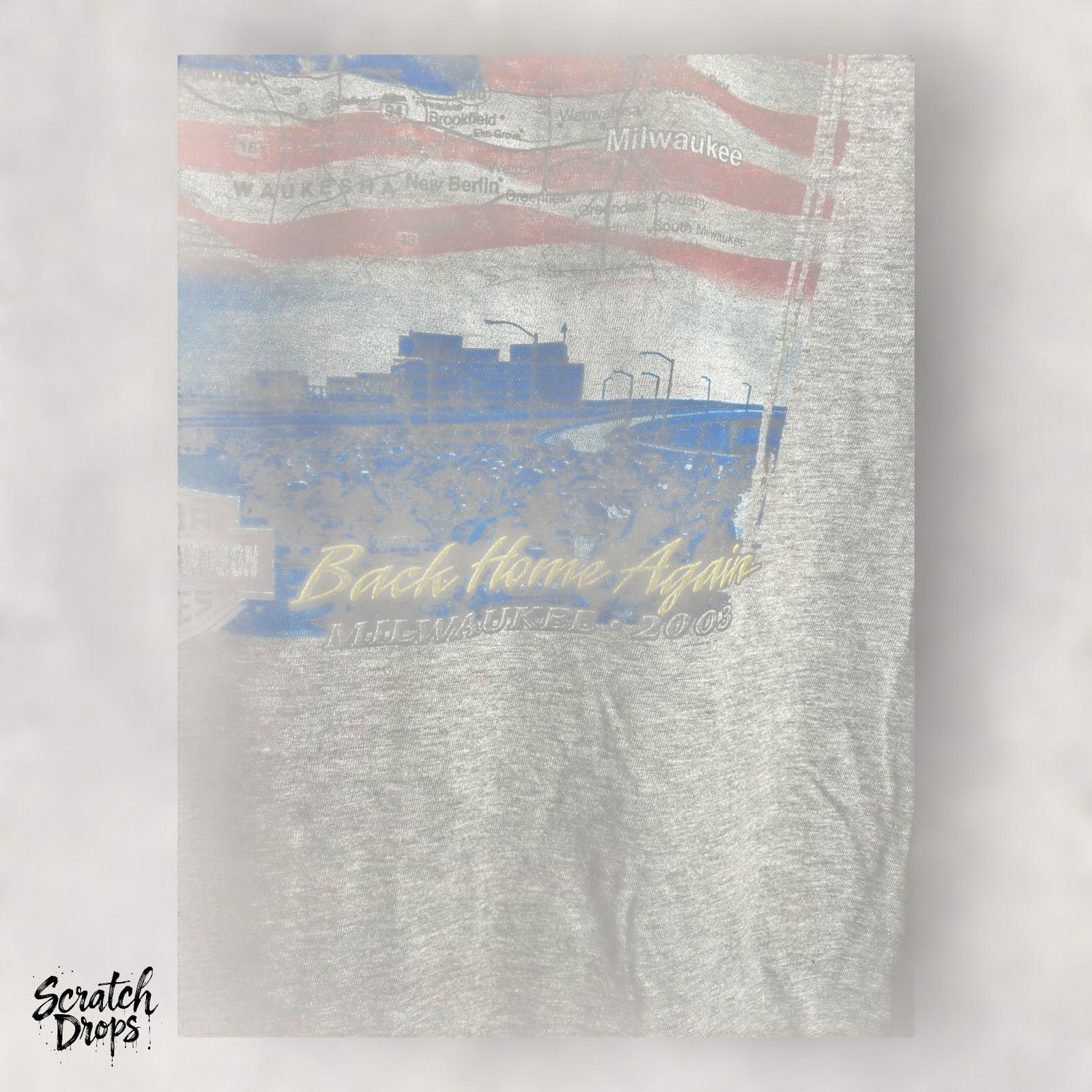 Harley Davidson Vintage Harley Davidson TShirt Y2K 2003 XL 100 Years Graphic Size US XL / EU 56 / 4 - 6 Thumbnail