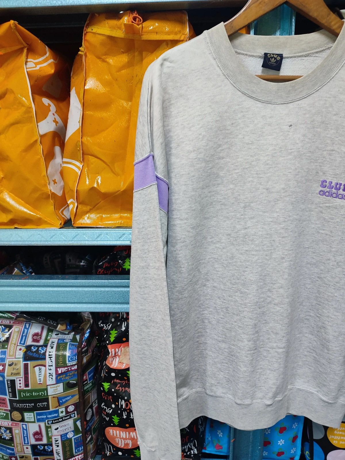 Adidas Early 2000s Adidas Club Sweatshirt – Made in Japan Size US L / EU 52-54 / 3 - 5 Thumbnail