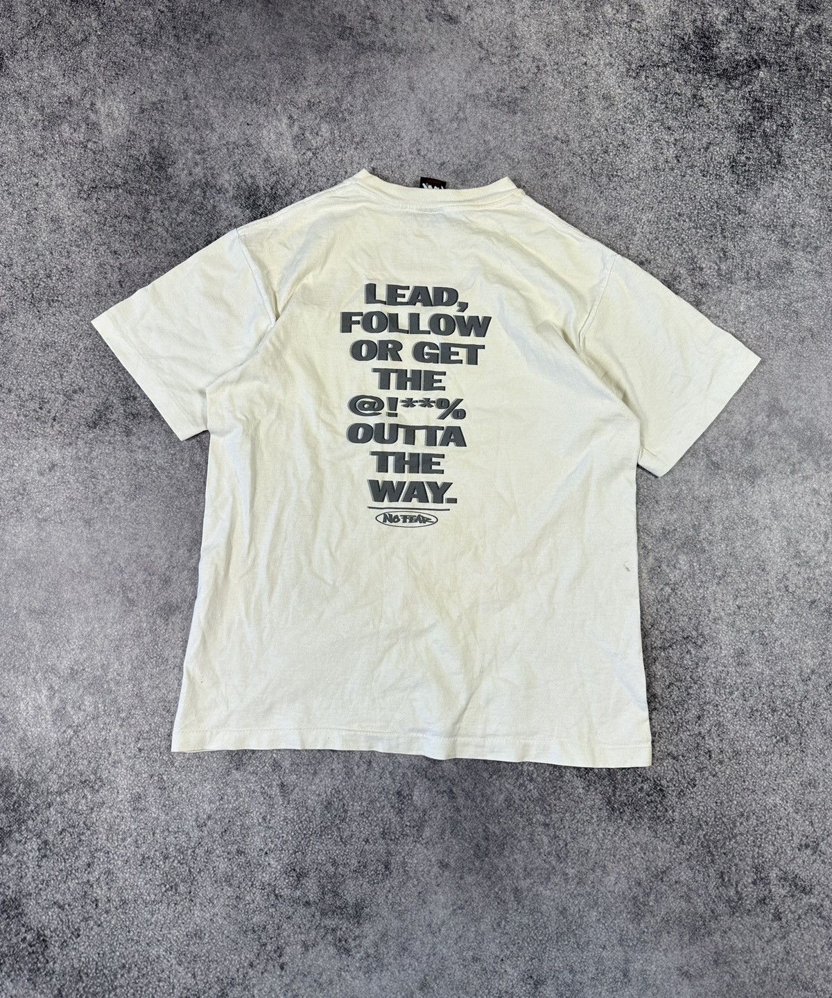 No Fear Y2K No Fear Big Logo T-shirt Avant Garde Style Rare USA M Size US M / EU 48-50 / 2 - 1 Thumbnail