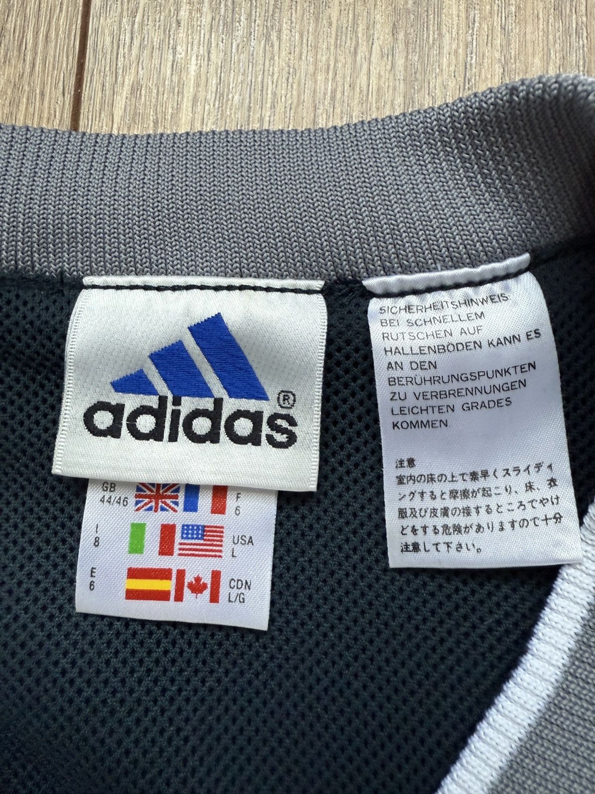 Adidas Koszulka Jersey Adidas Vintage retro Size US L / EU 52-54 / 3 - 8 Thumbnail