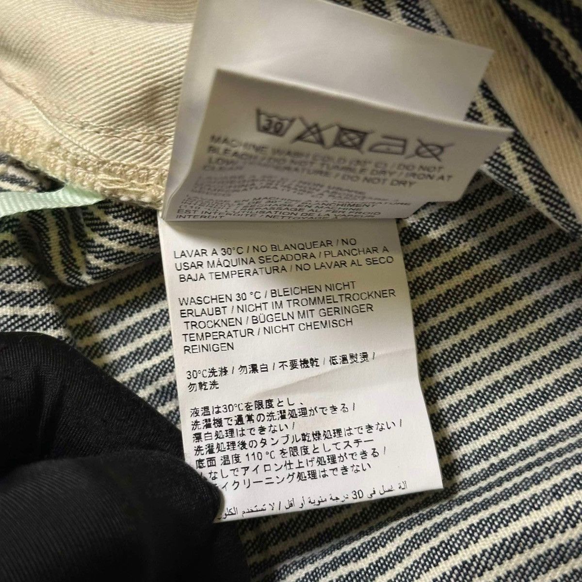 Off-White × Virgil Abloh OFF WHITE DENIM PANTS Size US 26 / EU 42 - 11 Thumbnail