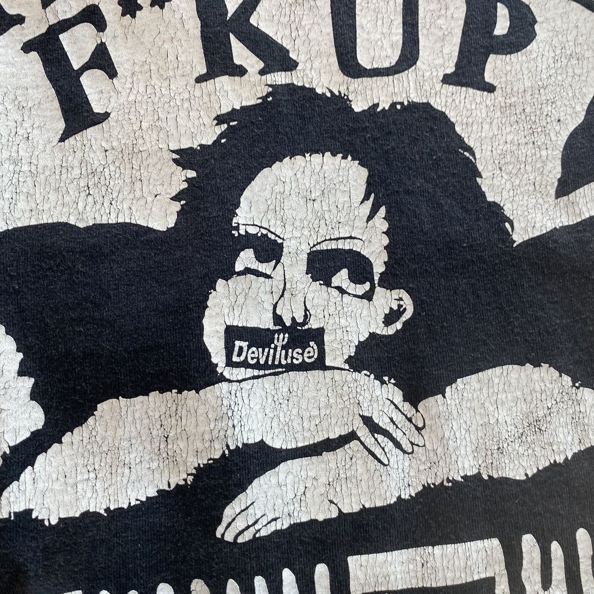 Japanese Brand Thrashed Faded Vintage Y2K Deviluse ERD GRUNGE GRAIL TEE Size US L / EU 52-54 / 3 - 4 Thumbnail