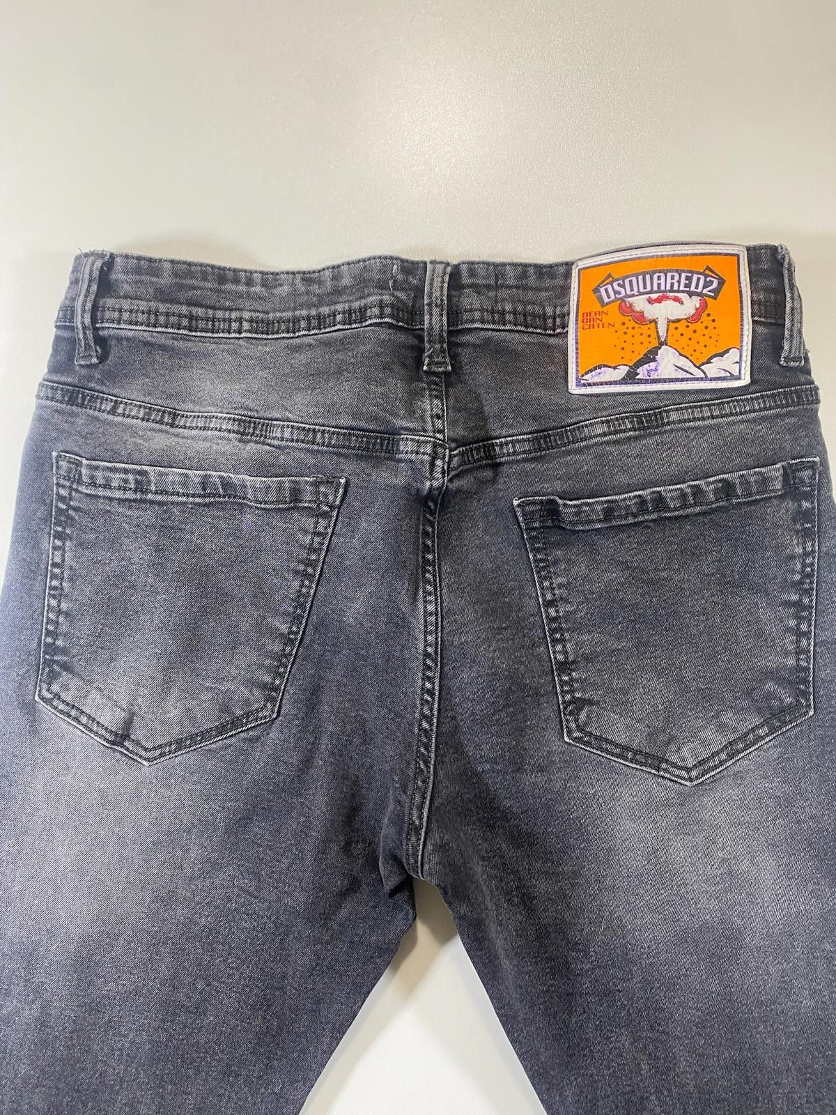 Dsquared2 Dsquared2 Distressed Black Denim Jeans with CATEN D2 Patch Size US 32 / EU 48 - 6 Thumbnail