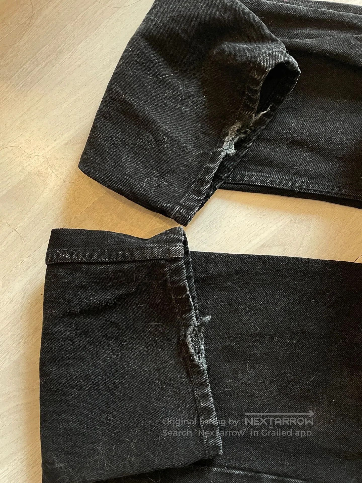 Siberia Hills black studded straight. Size US 32 / EU 48 - 3 Thumbnail