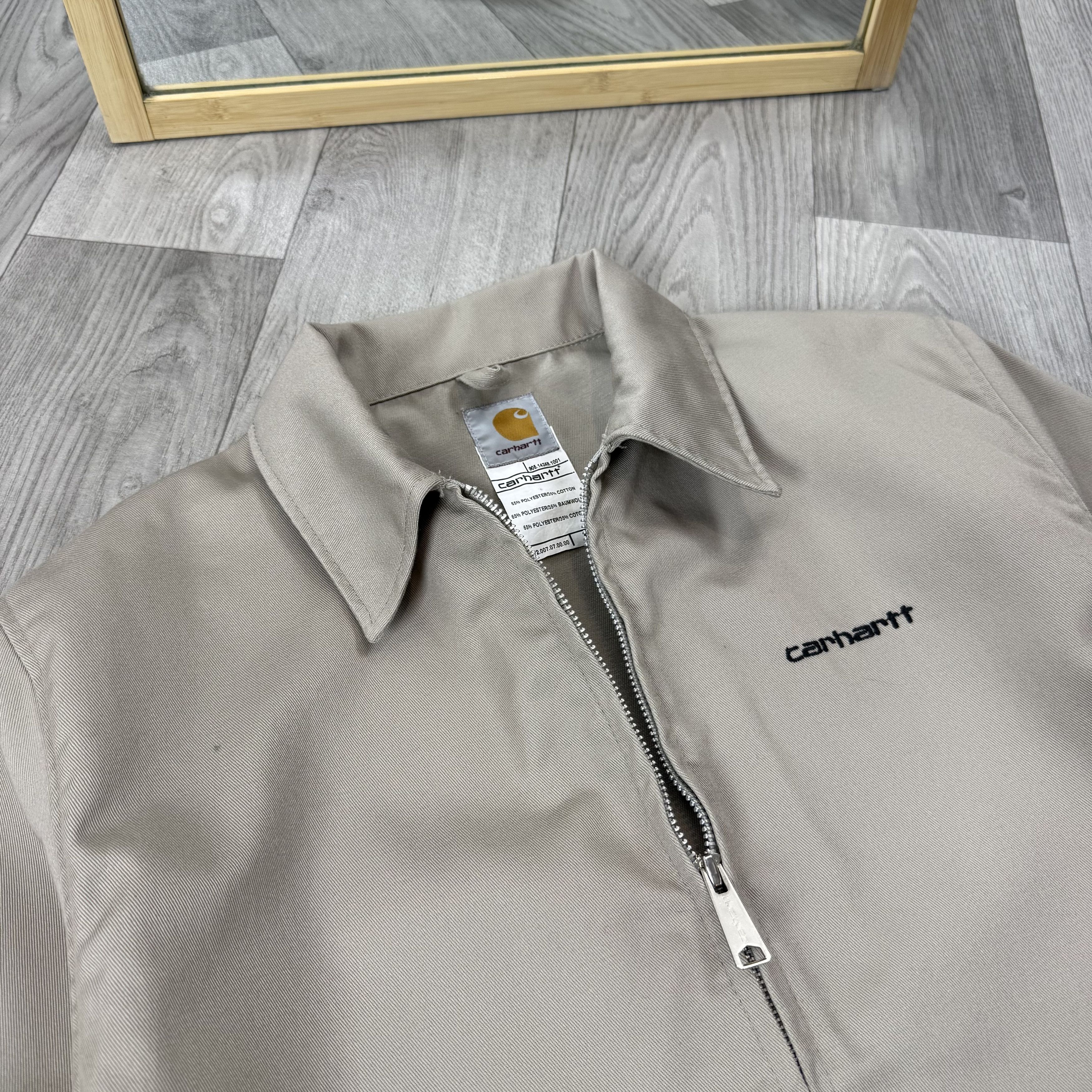 Carhartt Vintage Carhartt 90s Light Workwear Beige Jacket Size US S / EU 44-46 / 1 - 7 Thumbnail