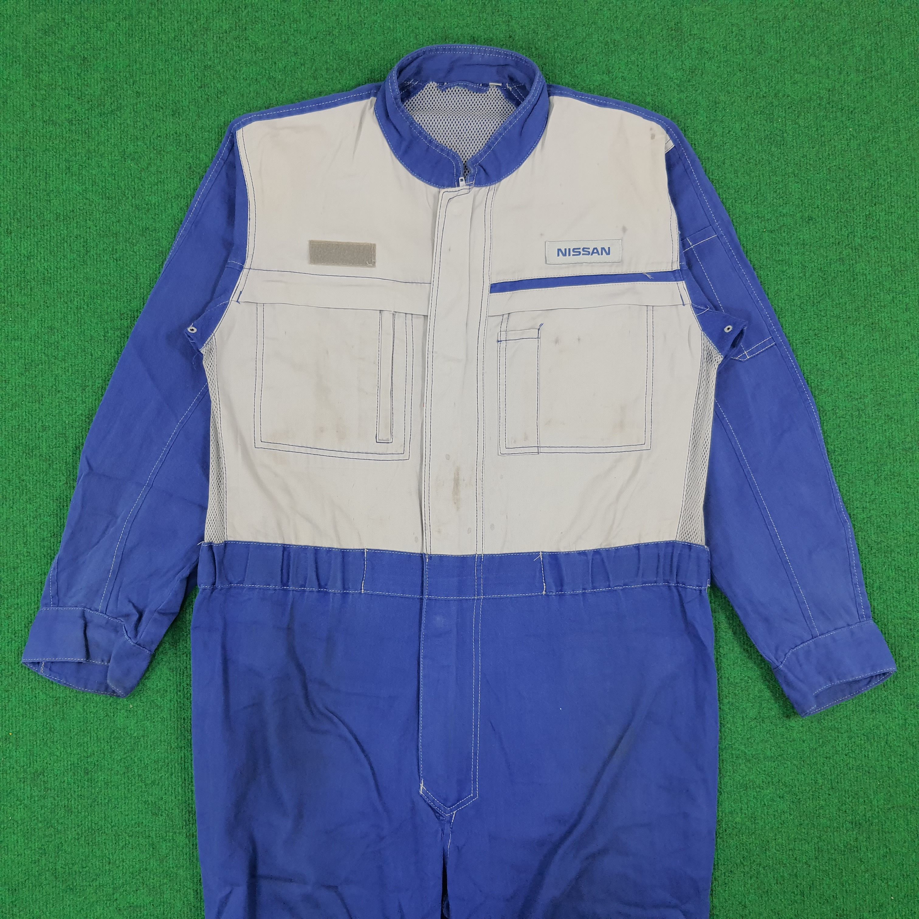 Japanese Brand × Vintage Vintage NISSAN Japan Motorsports Racing Team Coverall Size US M / EU 48-50 / 2 - 3 Thumbnail