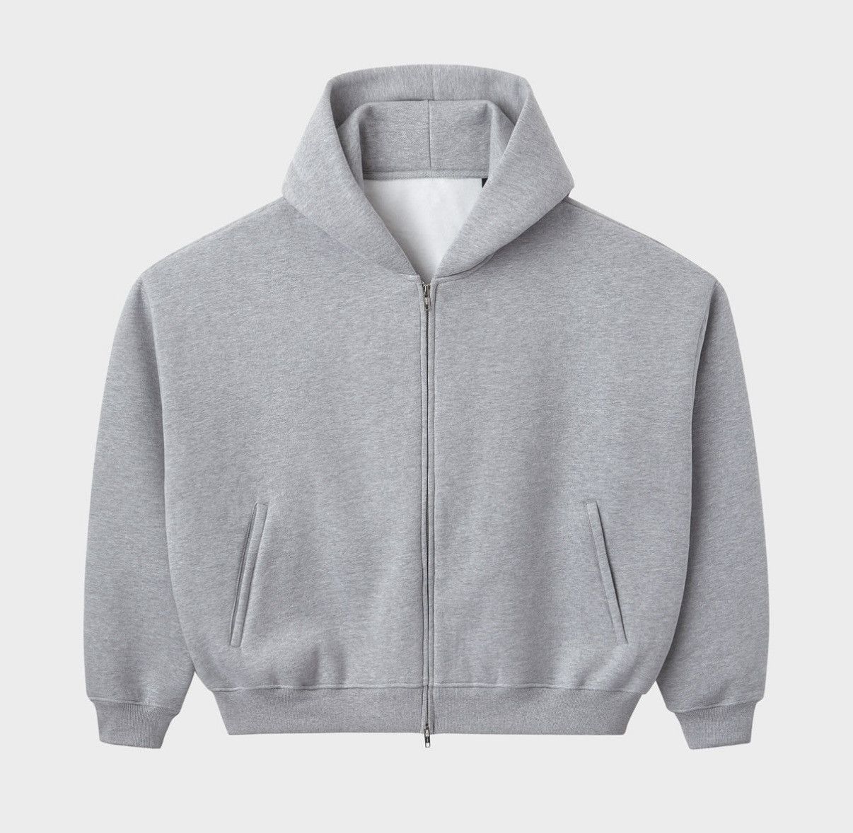 HMDD HMDD heather grey blank zip up Size US S / EU 44-46 / 1 - 1 Thumbnail