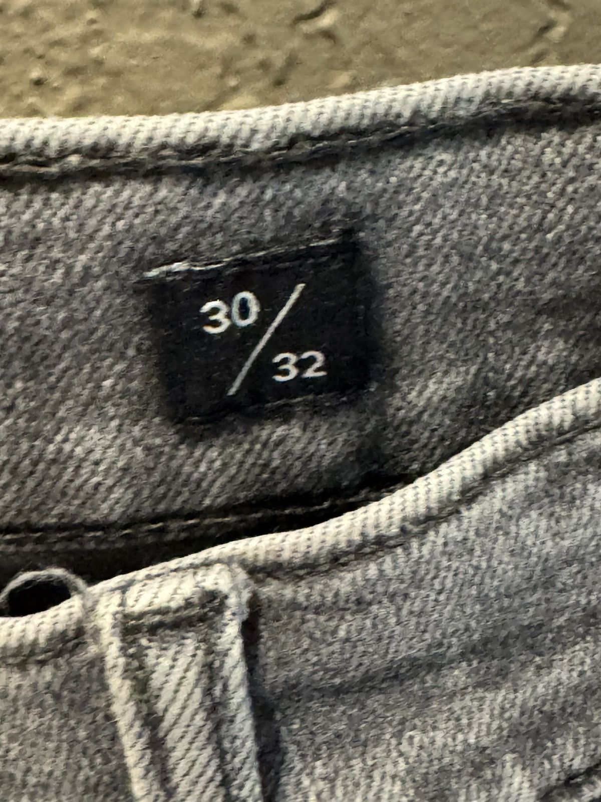 Lucky Brand Grey Lucky Brand Quality Distressed 30/32 Slim Skinny Jean Size US 30 / EU 46 - 4 Thumbnail