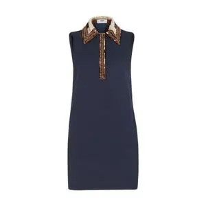Fendi o1s1wg110925 Dress in Blue Size XL / US 12-14 / IT 48-50 - 1 Preview