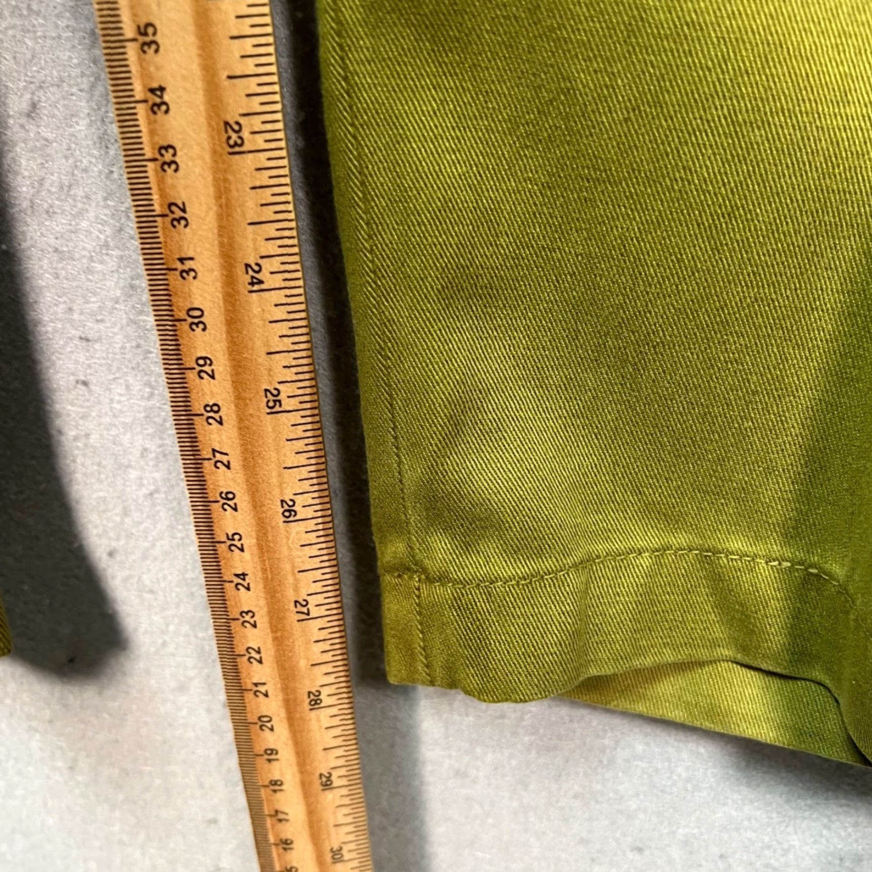 Olive Officine Generale Pants Mens Size 50 Olive Green Lyocell Cotton Utility Chino Straight Front Pockets Casual 33 in Waist生 Size US 34 / EU 50 - 7 Thumbnail