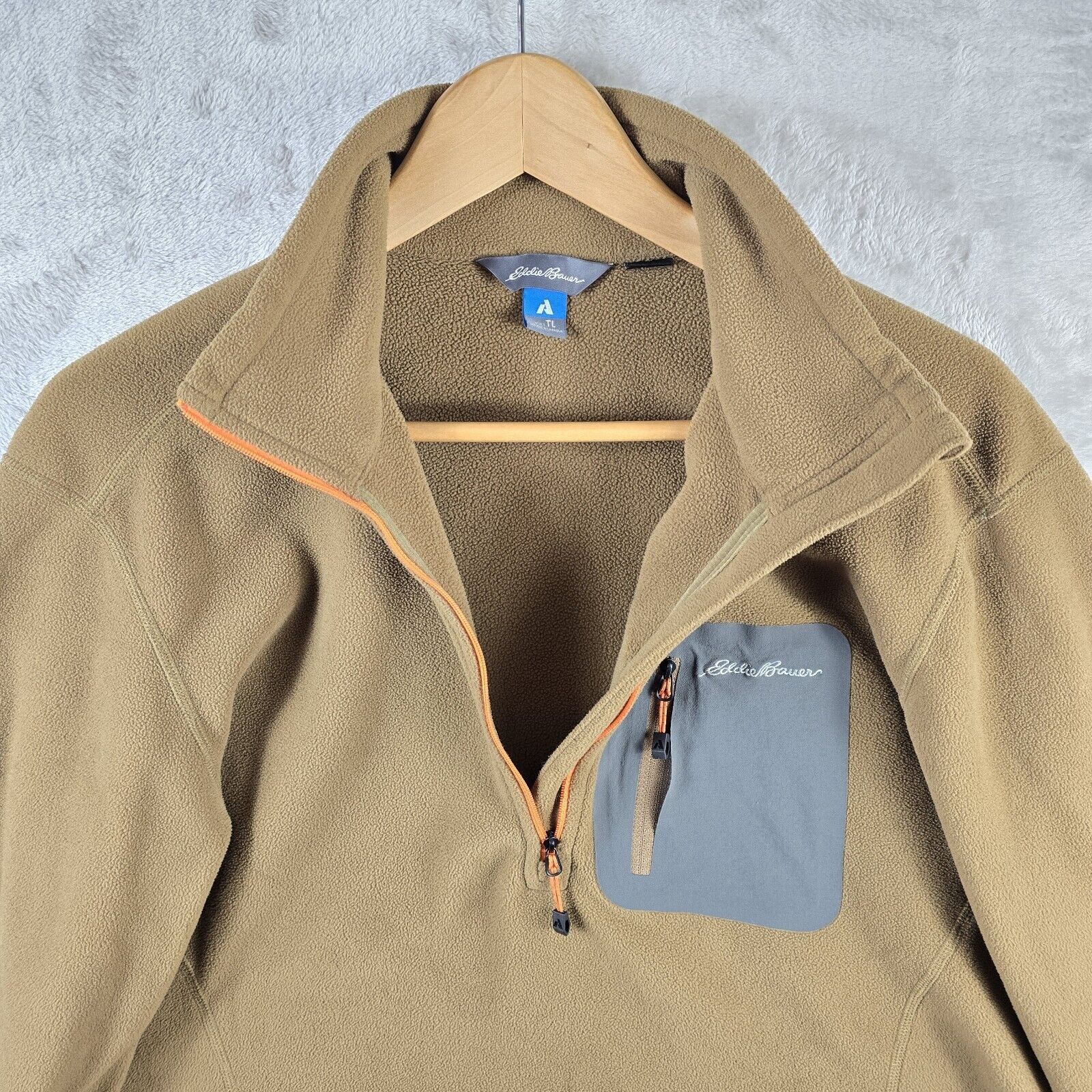 Eddie Bauer Eddie Bauer First Ascent Sweater Mens Large Tall 1/4 Zip Size US L / EU 52-54 / 3 - 5 Thumbnail