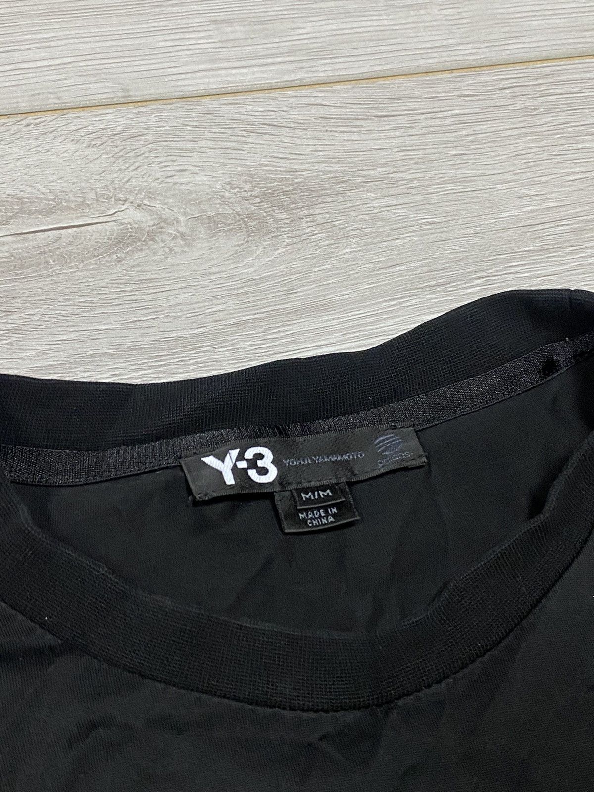 Yohji Yamamoto Y-3 Yohji Yamamoto x Adidas big print logo Japanese t-shirt Size US M / EU 48-50 / 2 - 4 Thumbnail