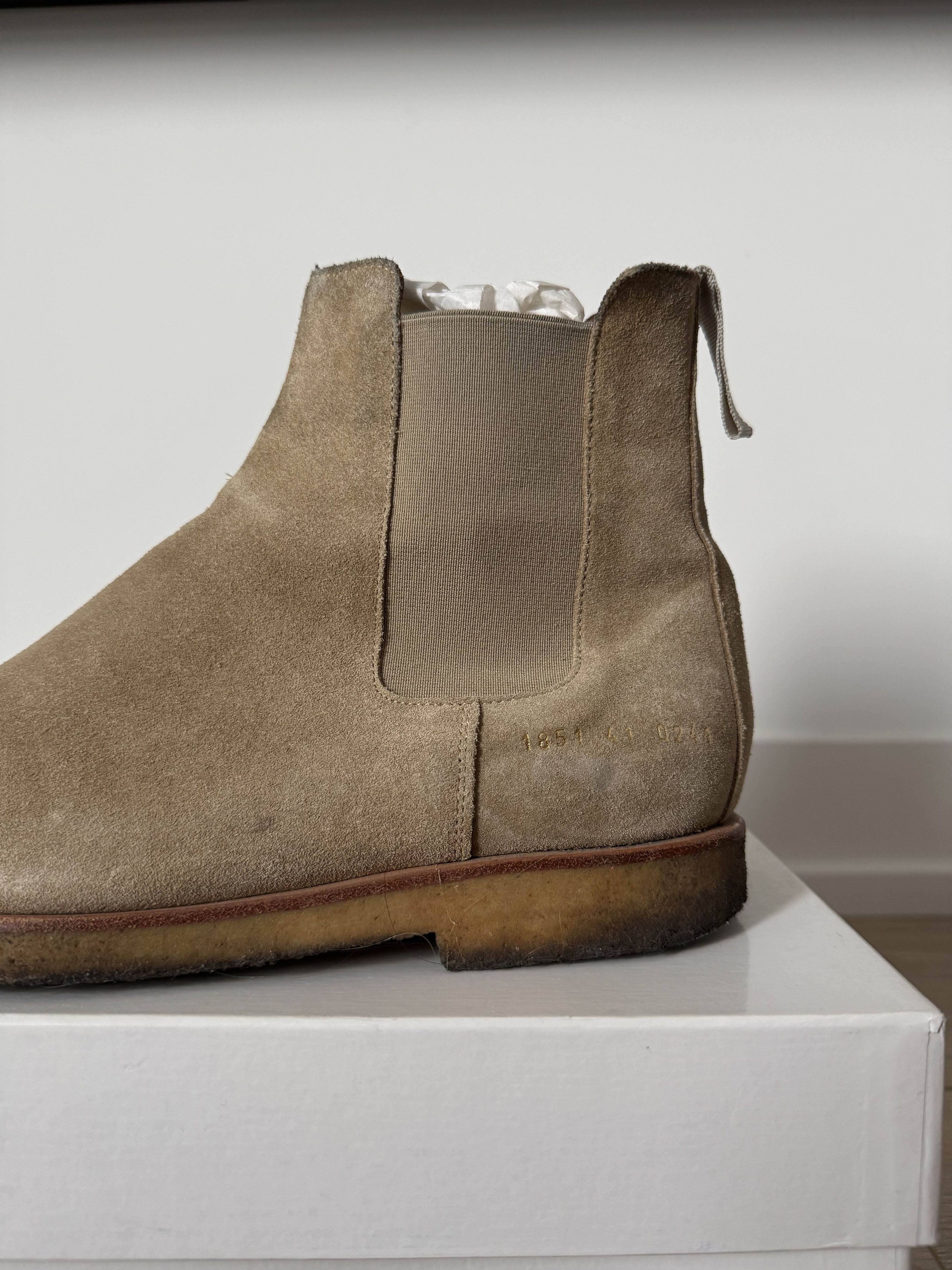Common Projects Common Projects Chelsea in Khaki Size US 8 / EU 41 - 3 Thumbnail