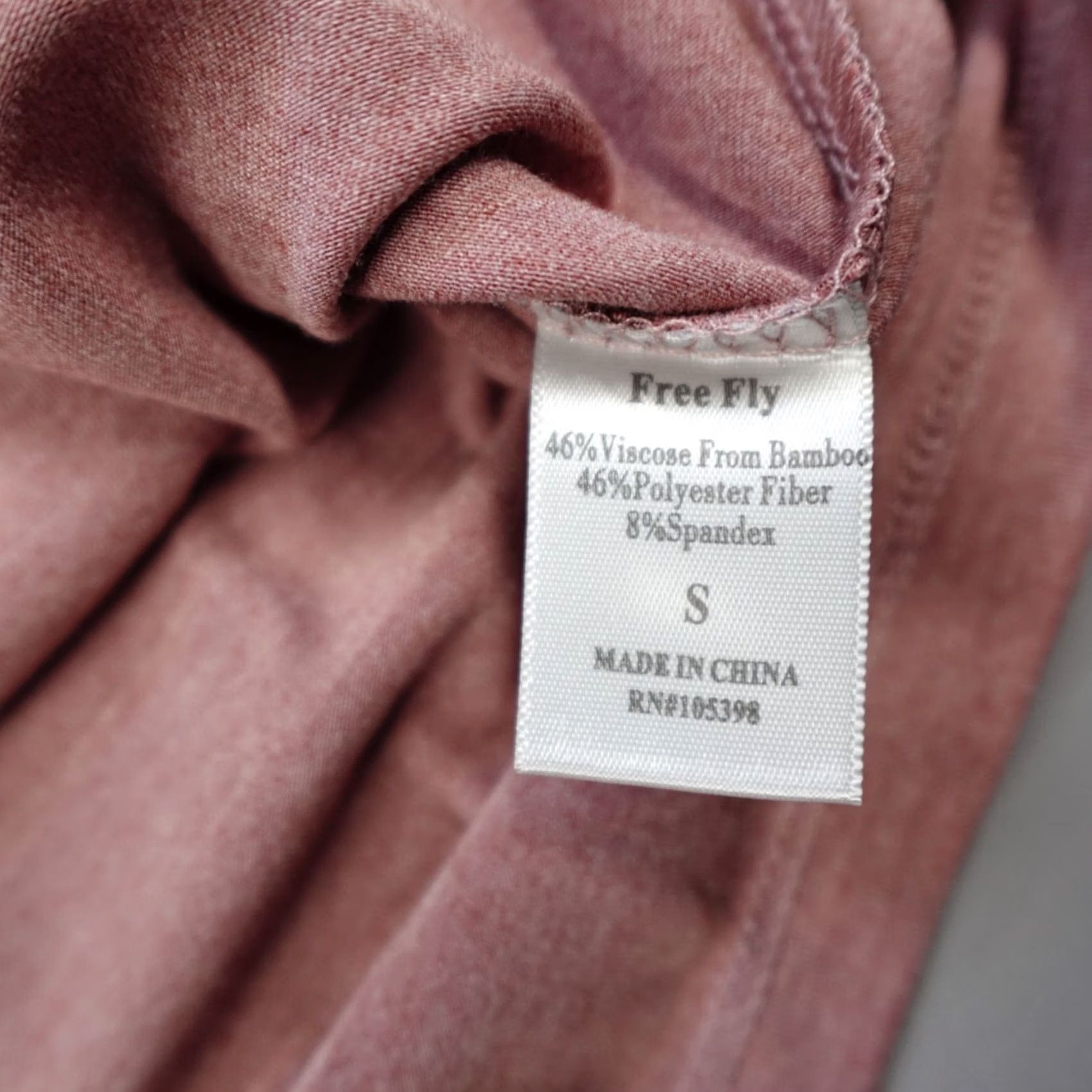 Vintage Free Fly Bamboo Flex Henley L/S Heather Brick MBH119-S Soft UPF 50+ Men's Size S Red Shirts Men Size US S / EU 44-46 / 1 - 5 Thumbnail