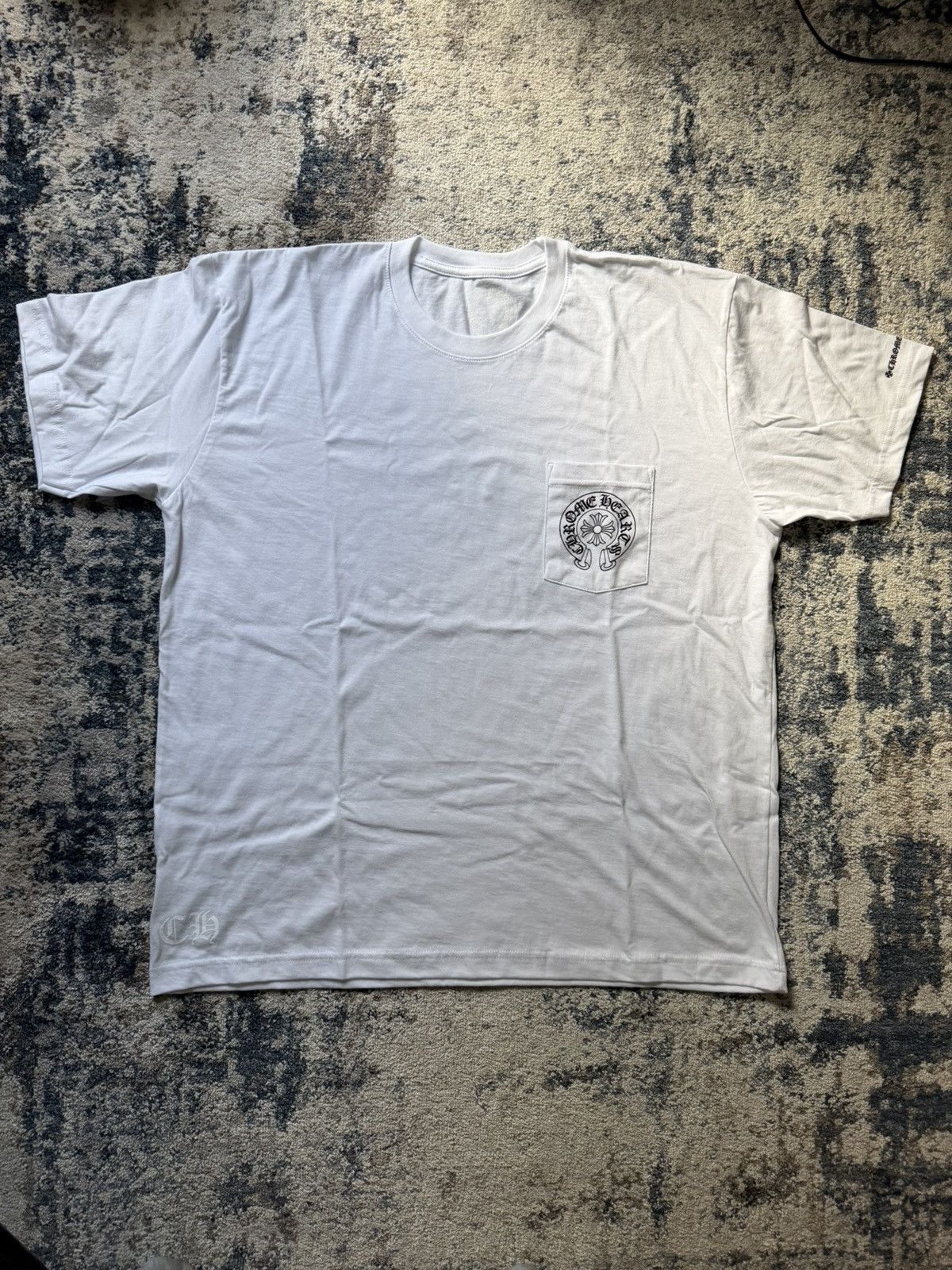 Chrome Hearts Chrome Hearts Horseshoe White Tee Shirt Size US XXL / EU 58 / 5 - 1 Thumbnail