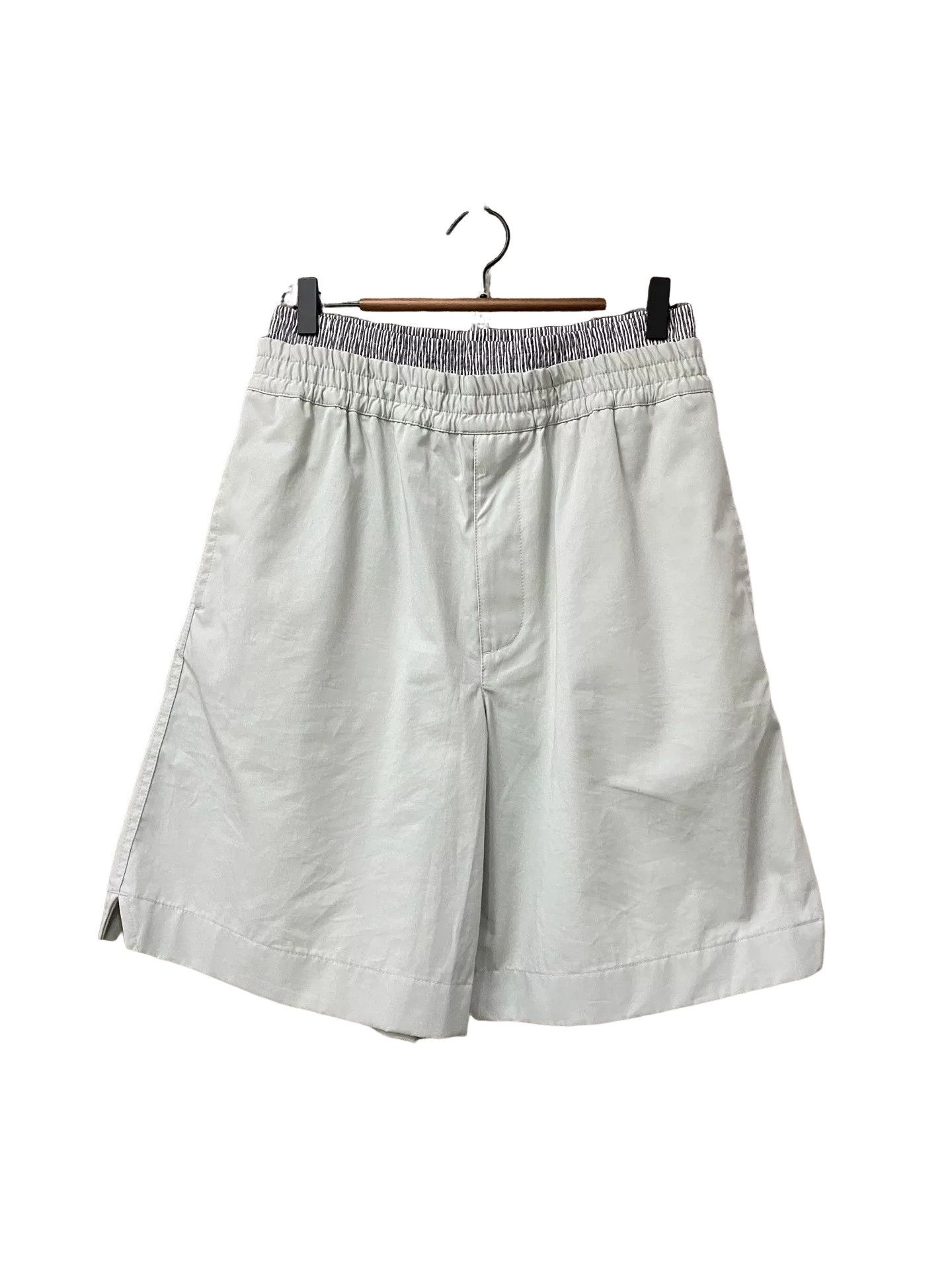 Bottega Veneta Bottega Veneta Striped Waist Cotton Shorts Size S Size US 30 / EU 46 - 1 Thumbnail