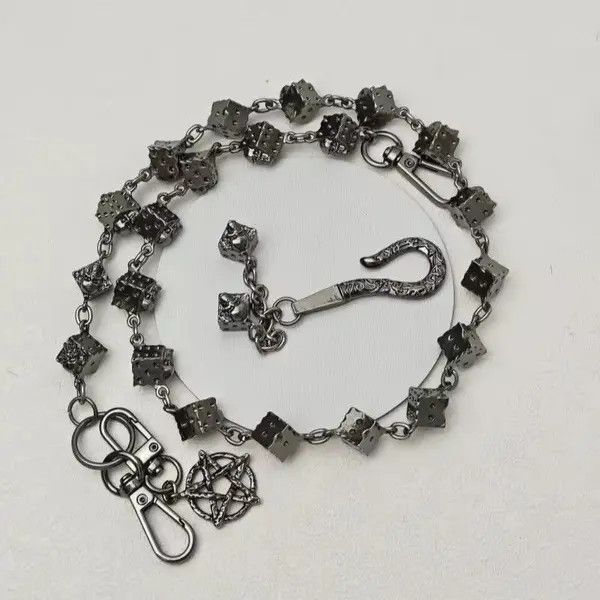 VIBE Dice and Skulls Rock Wallet Chain Size ONE SIZE - 4 Thumbnail