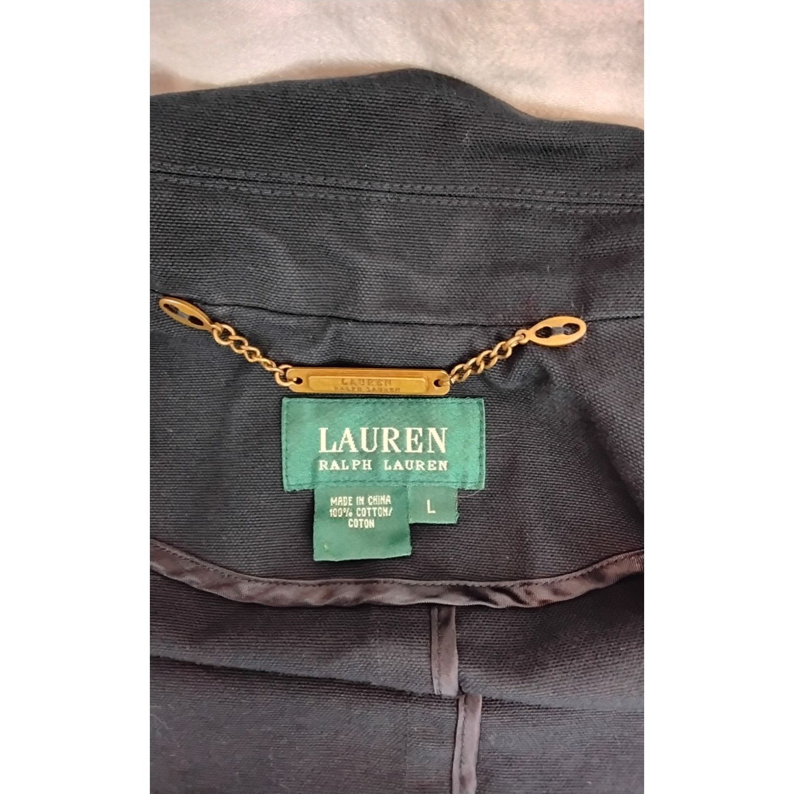 Ralph Lauren Lauren By Ralph Lauren Peacoat Women's Large Black Size XL / US 12-14 / IT 48-50 - 7 Thumbnail