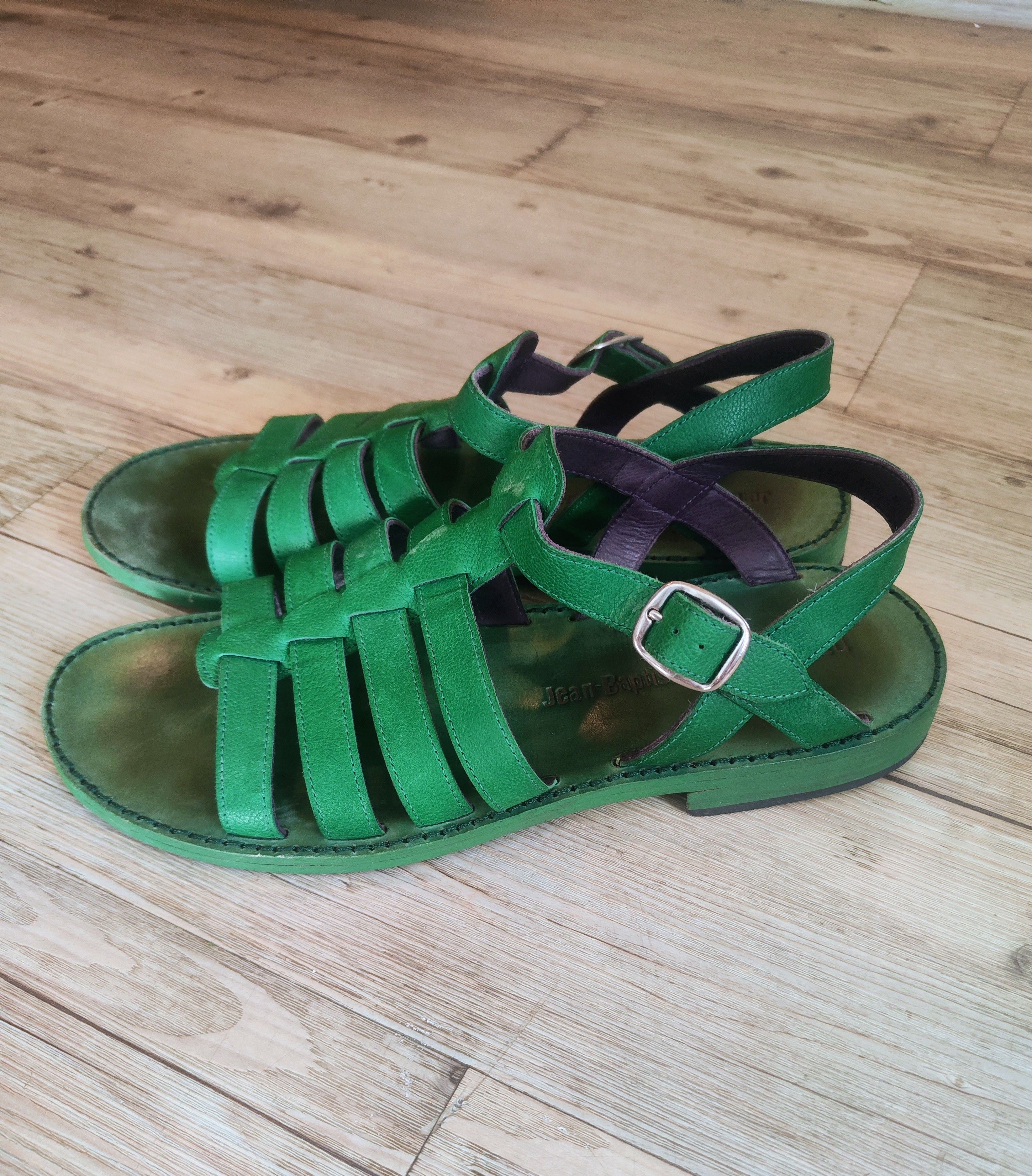 Jean Baptiste Rautureau Gladiator sandal.Like Jacquemus or Dries van Noten Size US 9.5 / EU 42-43 - 4 Thumbnail