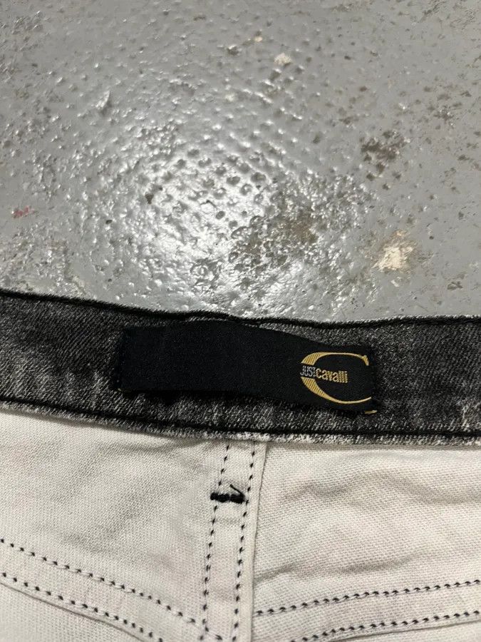 Just Cavalli AW2003 Cavalli Spiritual Astro Black & White Pants Size 31" - 14 Thumbnail