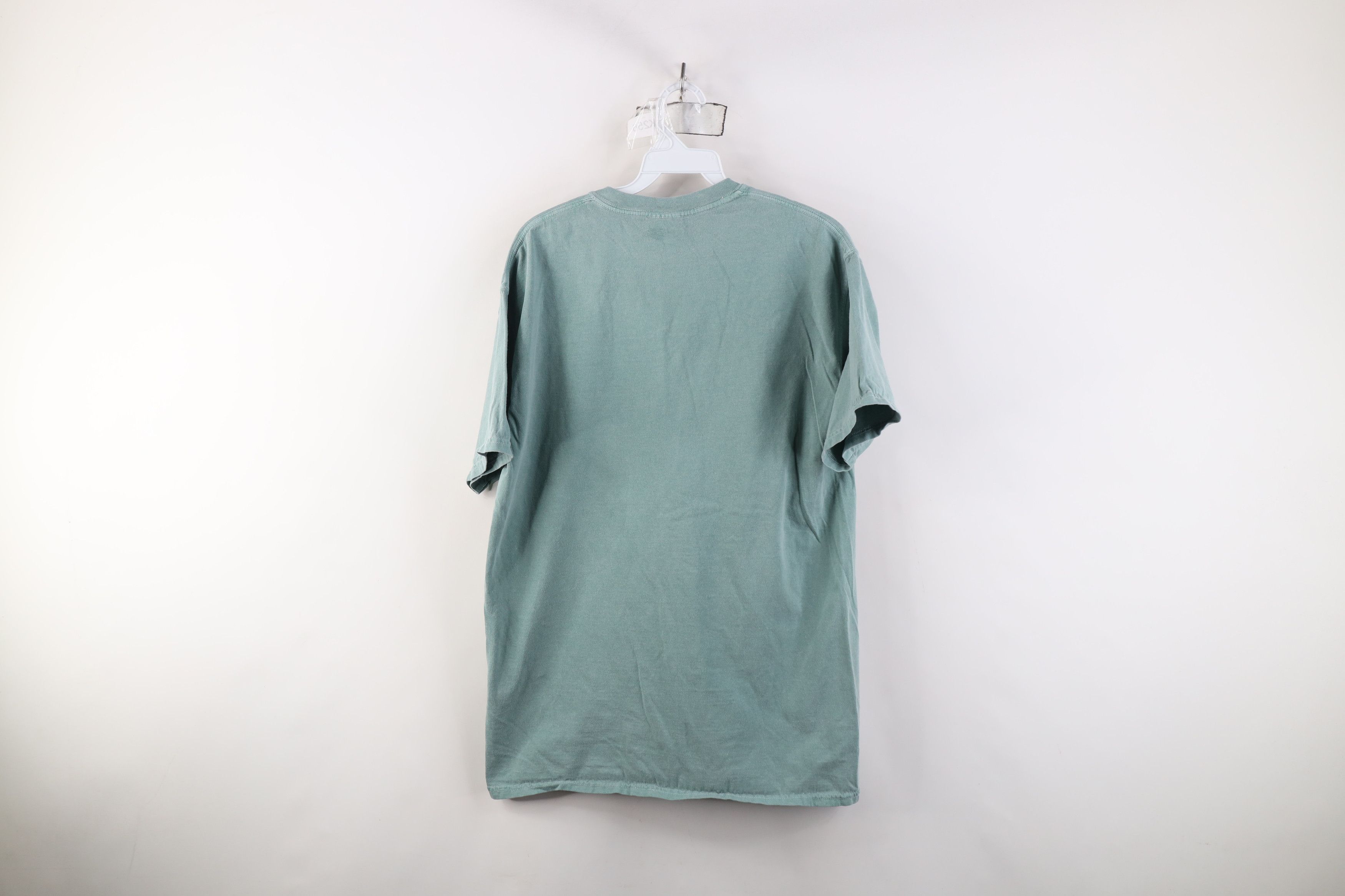Vintage Vintage 90s Y2K Streetwear Garment Dye Stonewash T-Shirt Size US M / EU 48-50 / 2 - 10 Thumbnail