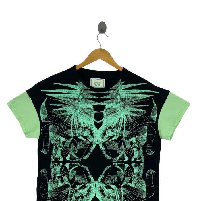 Vintage UNBOUNDED AWE Ku Wonjung Avant Garde Tee Shirt Top Bird Size US M / EU 48-50 / 2 - 2 Thumbnail