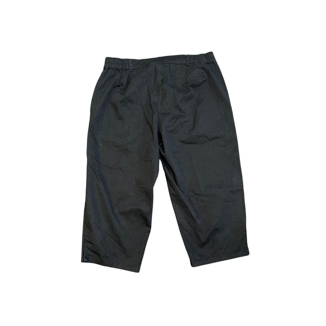 Other Karen Scott Cropped Capri Pants Straight Leg Relaxed Fit 14P Size 36" / US 14 / IT 50 - 2 Thumbnail