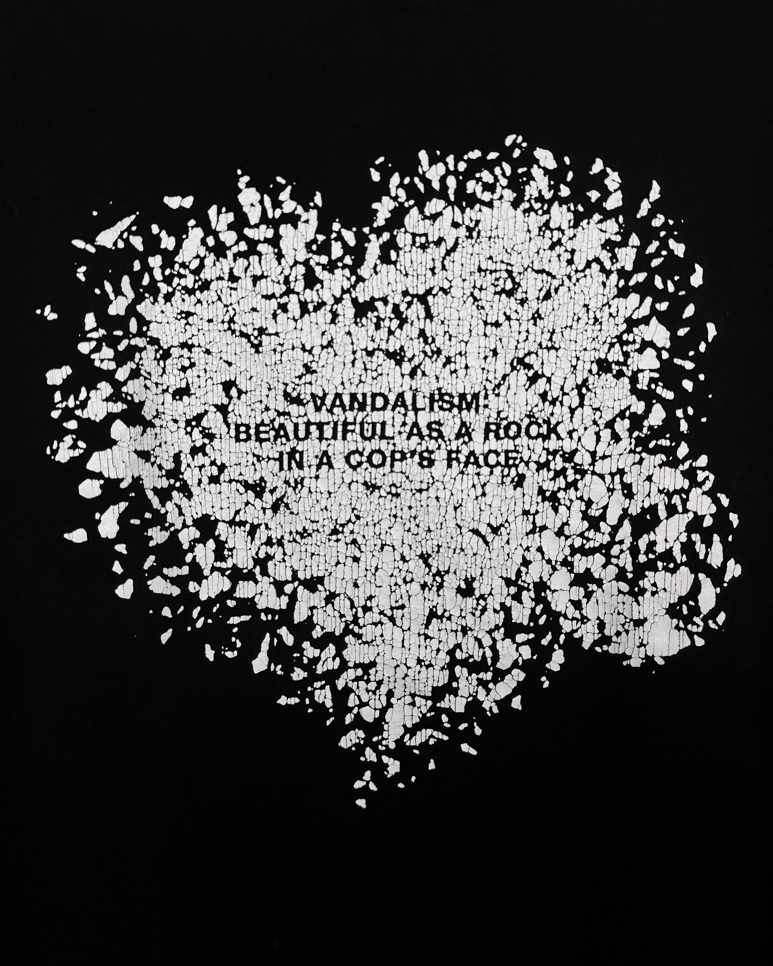 Number (N)ine Number Nine Crying Heart Vandalism T-Shirt Size US L / EU 52-54 / 3 - 4 Thumbnail