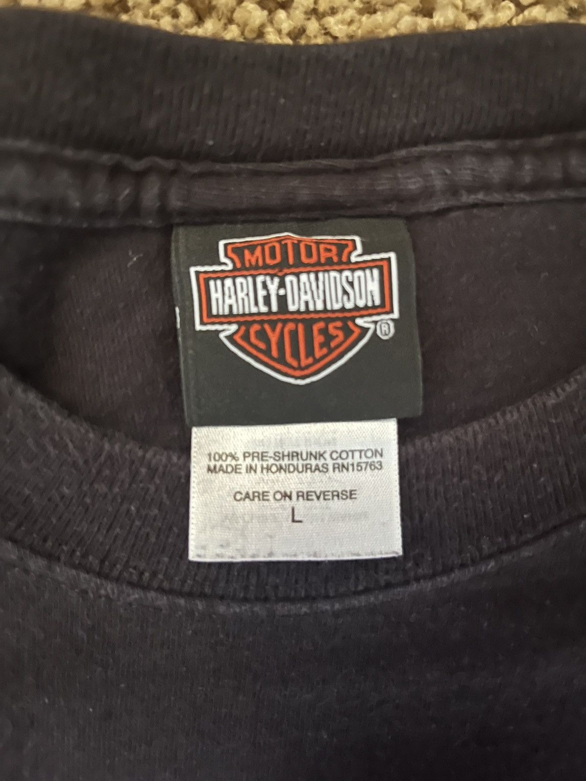 Harley Davidson Harley Davidson T Size US L / EU 52-54 / 3 - 3 Thumbnail